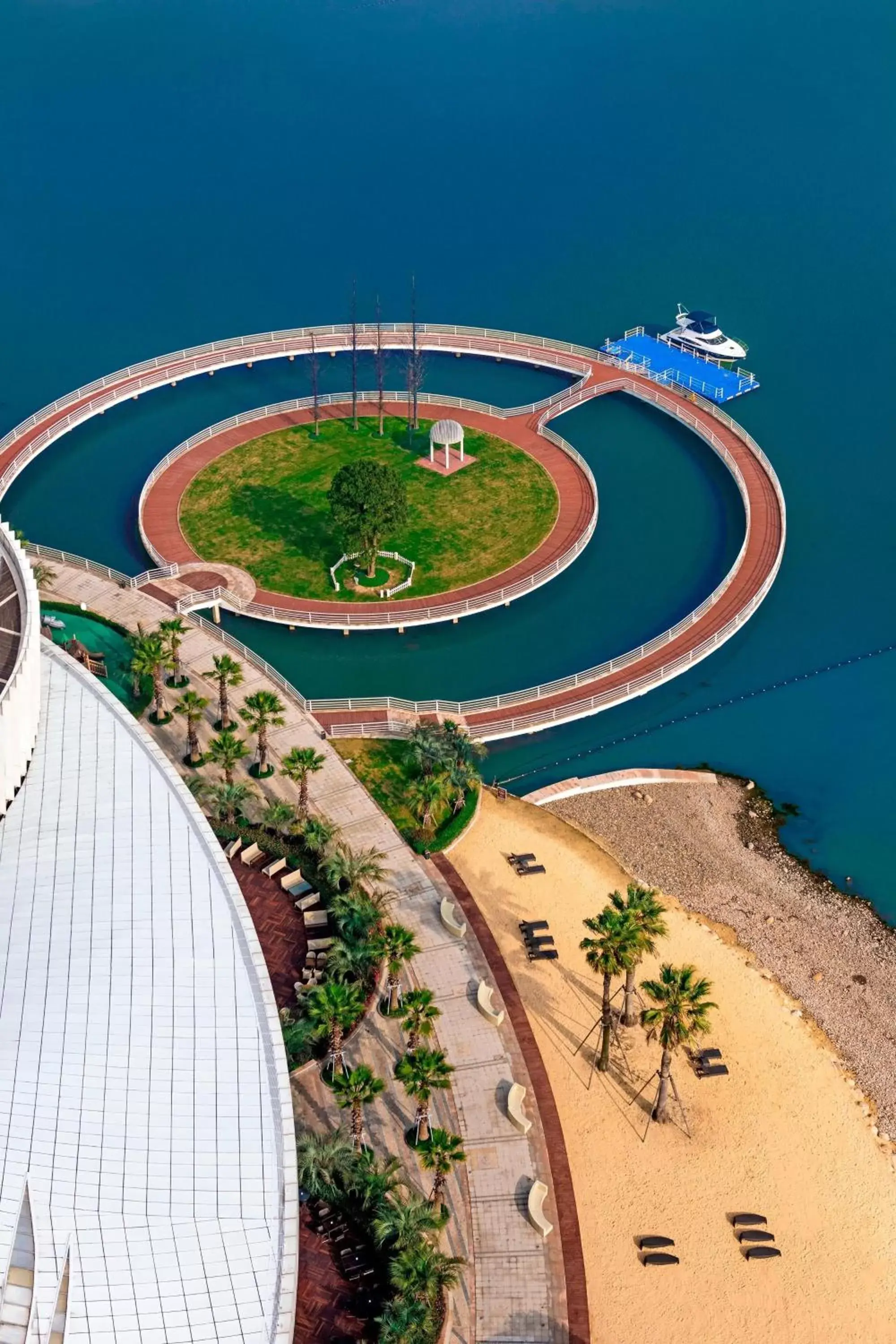 Banquet/Function facilities, Bird's-eye View in Sheraton Huzhou Taihu Lake Hot Spring Resort & Spa