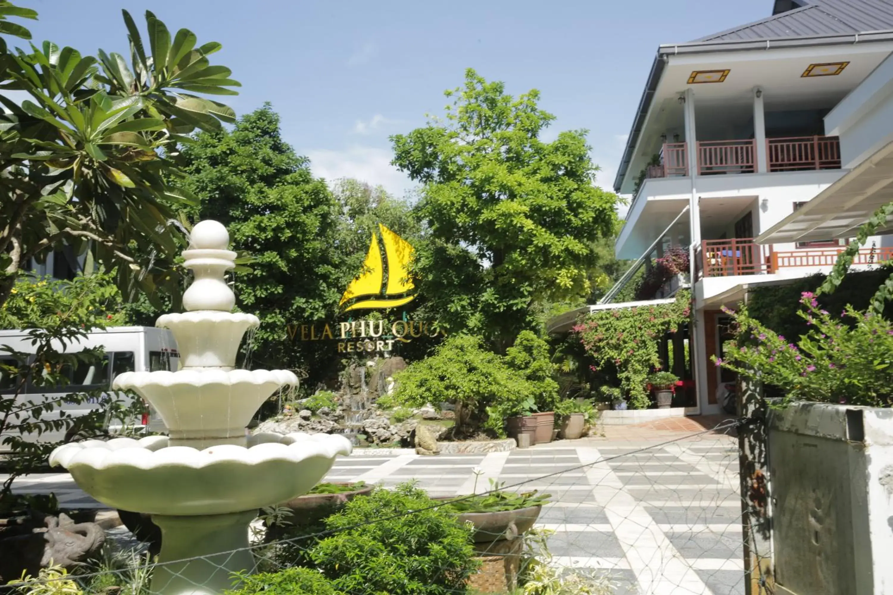 Facade/entrance in Vela Phu Quoc Resort