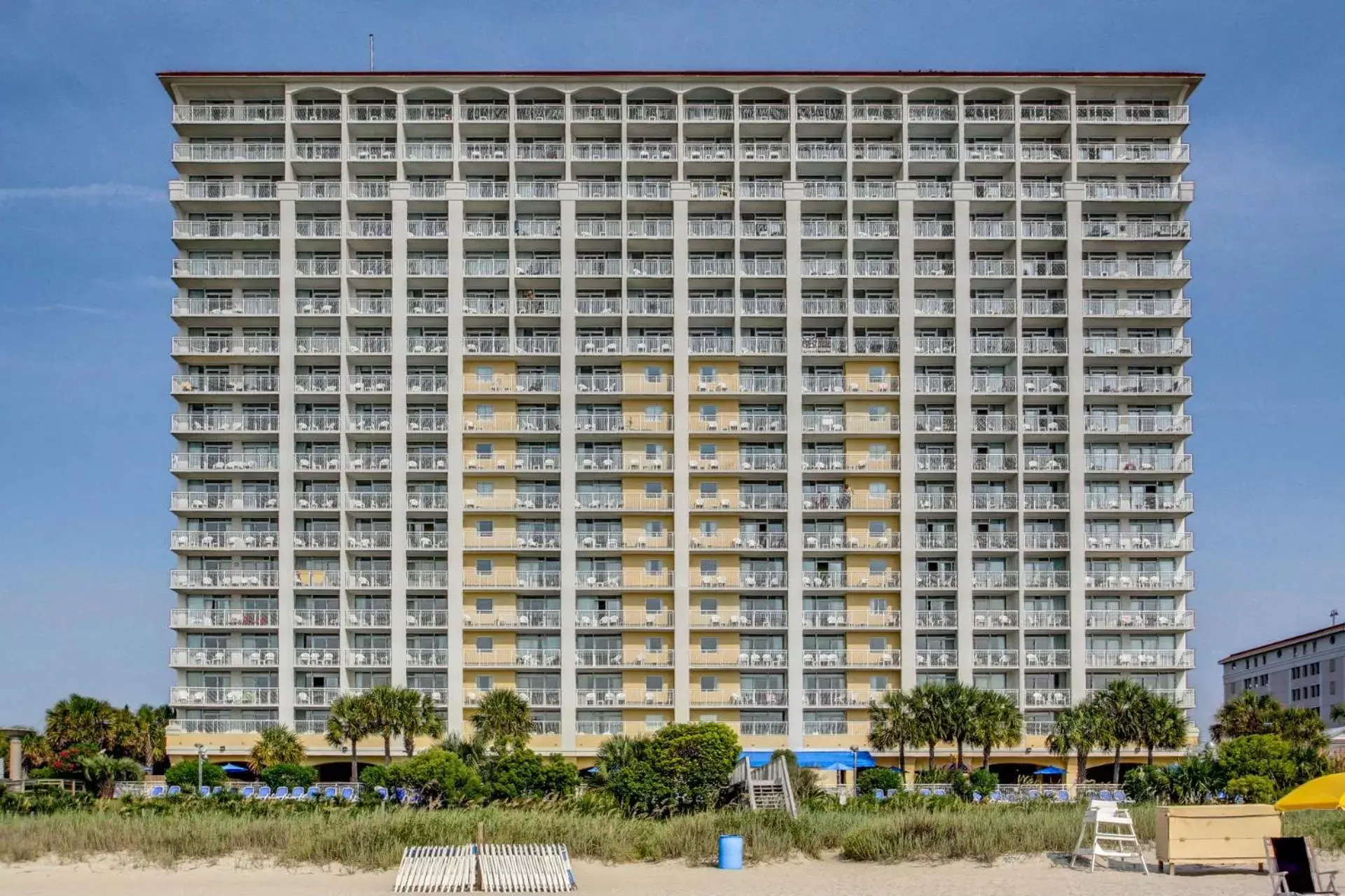 Property Building in Oceanfront Condo Camelot By the Sea