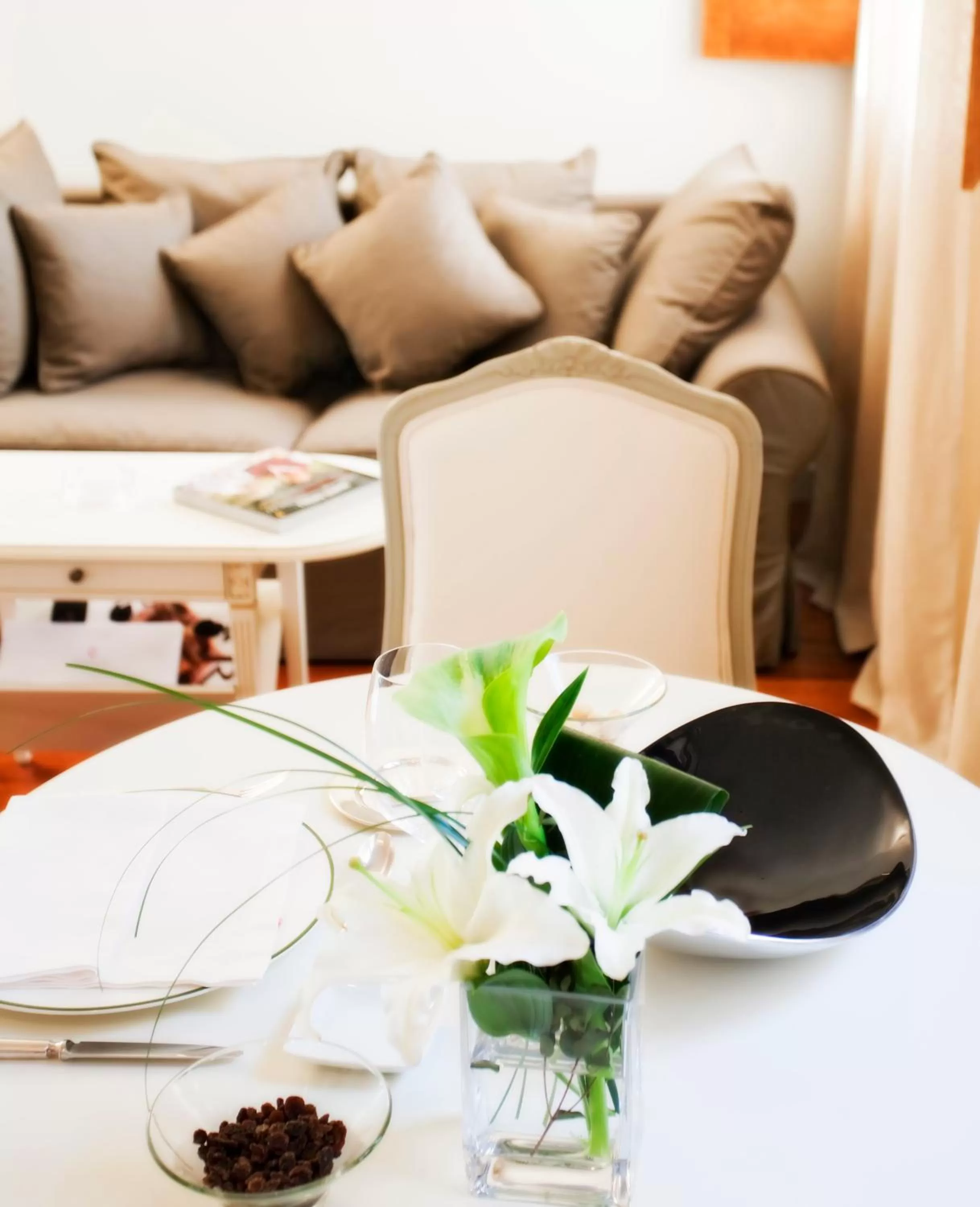 Living room in Casa Urbana Suites