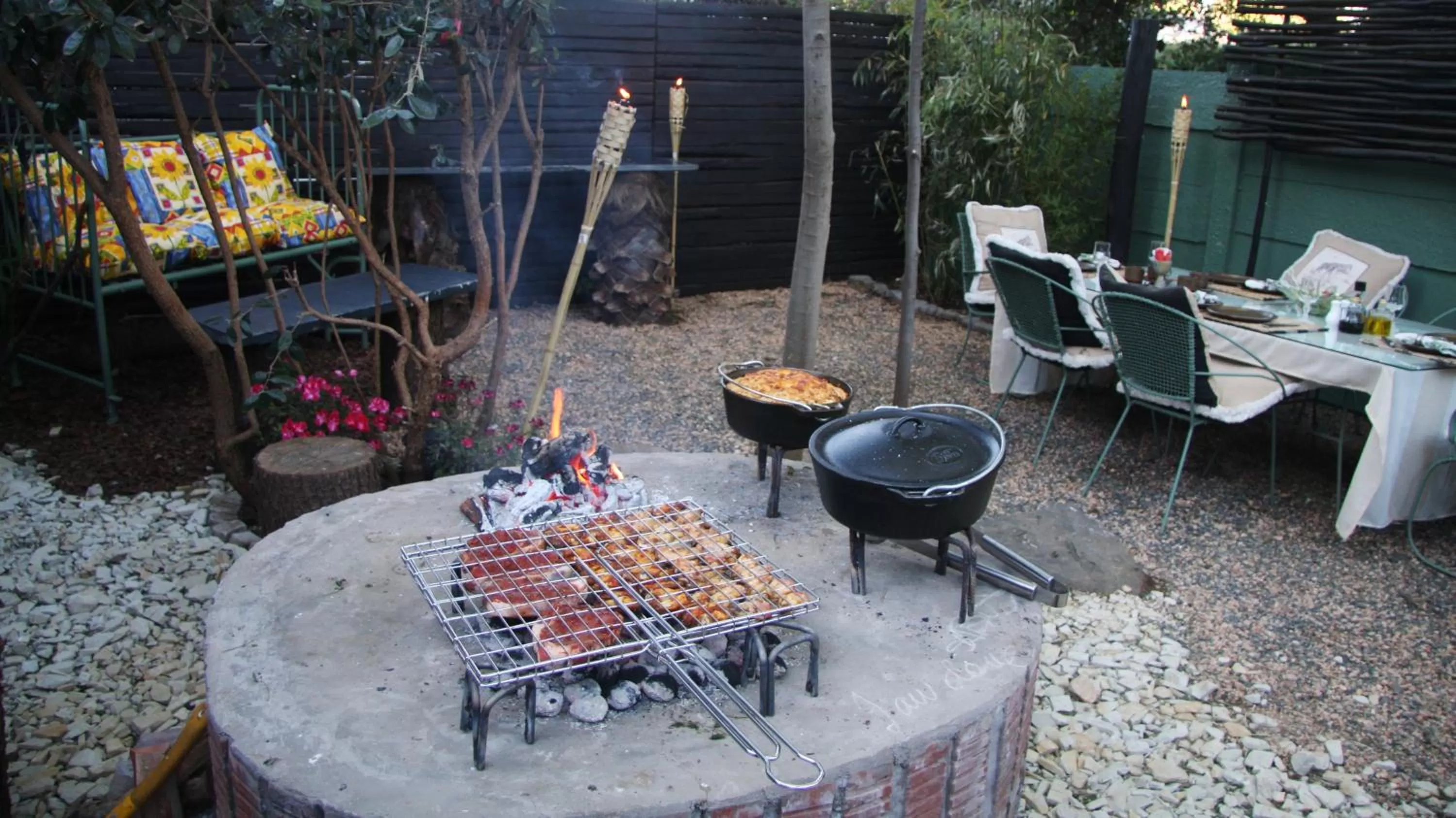 BBQ facilities in Jedidja Bed and Breakfast