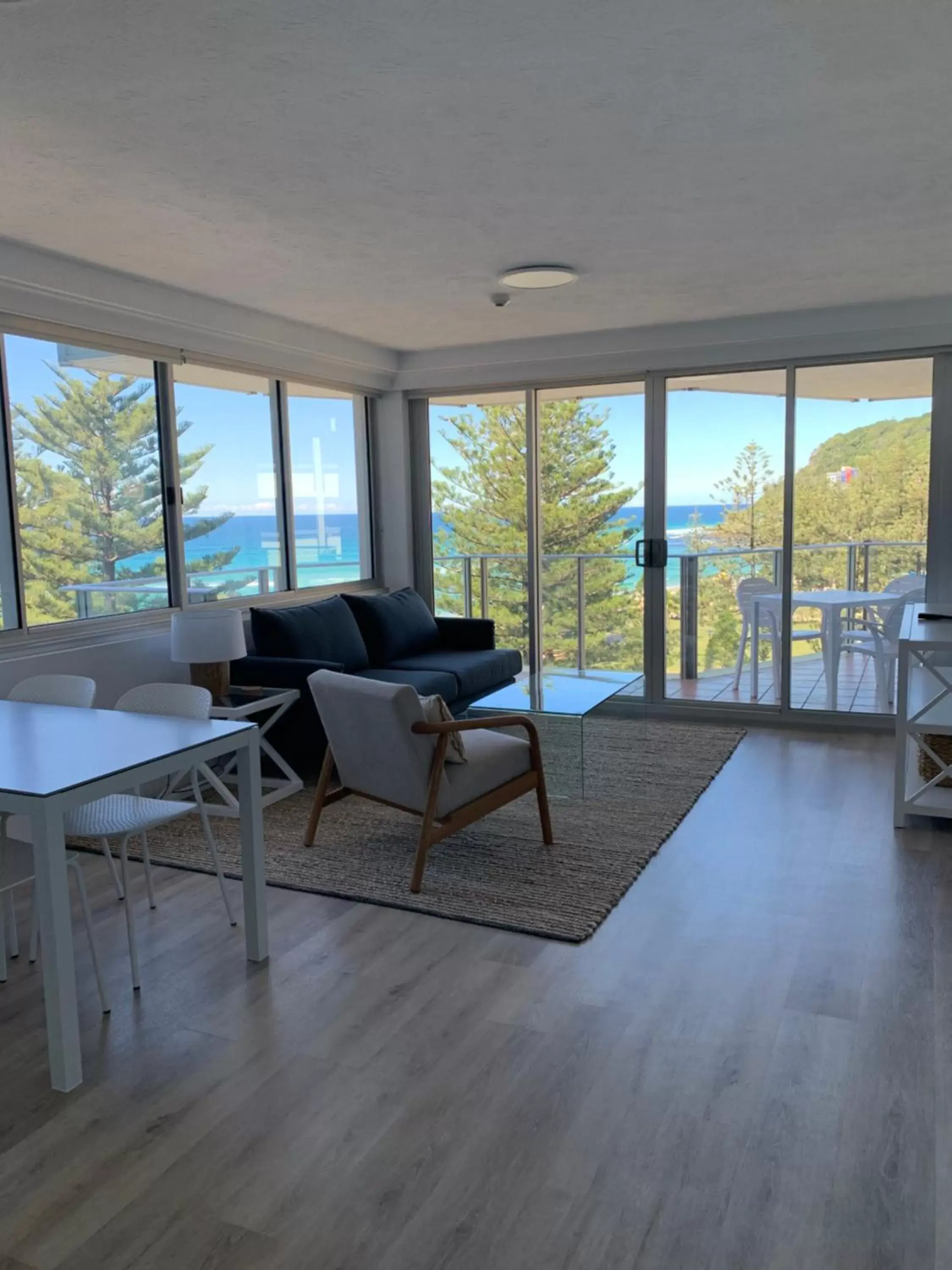 View (from property/room), Seating Area in Pacific Regis Beachfront Holiday Apartments