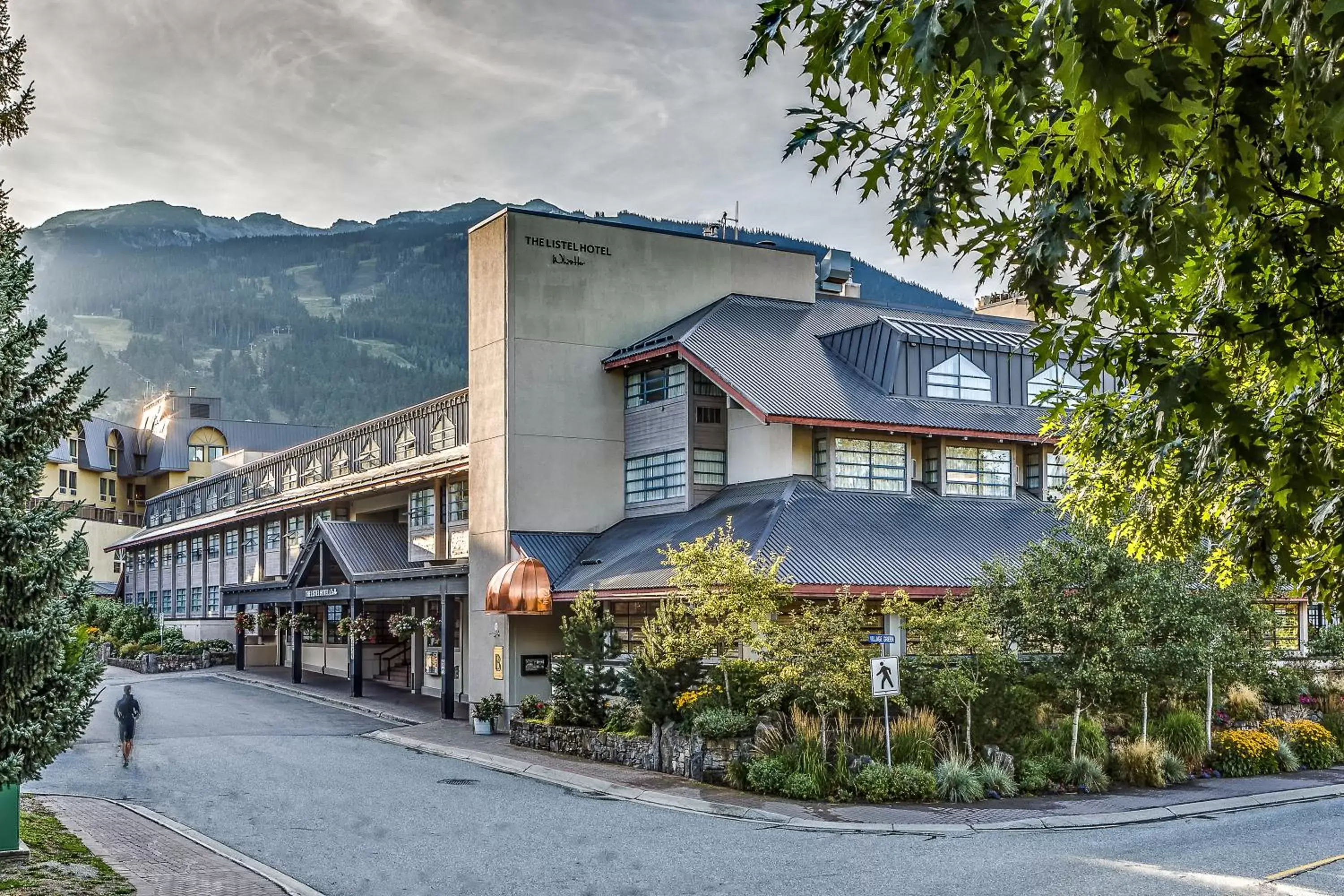 Property building in The Listel Hotel Whistler