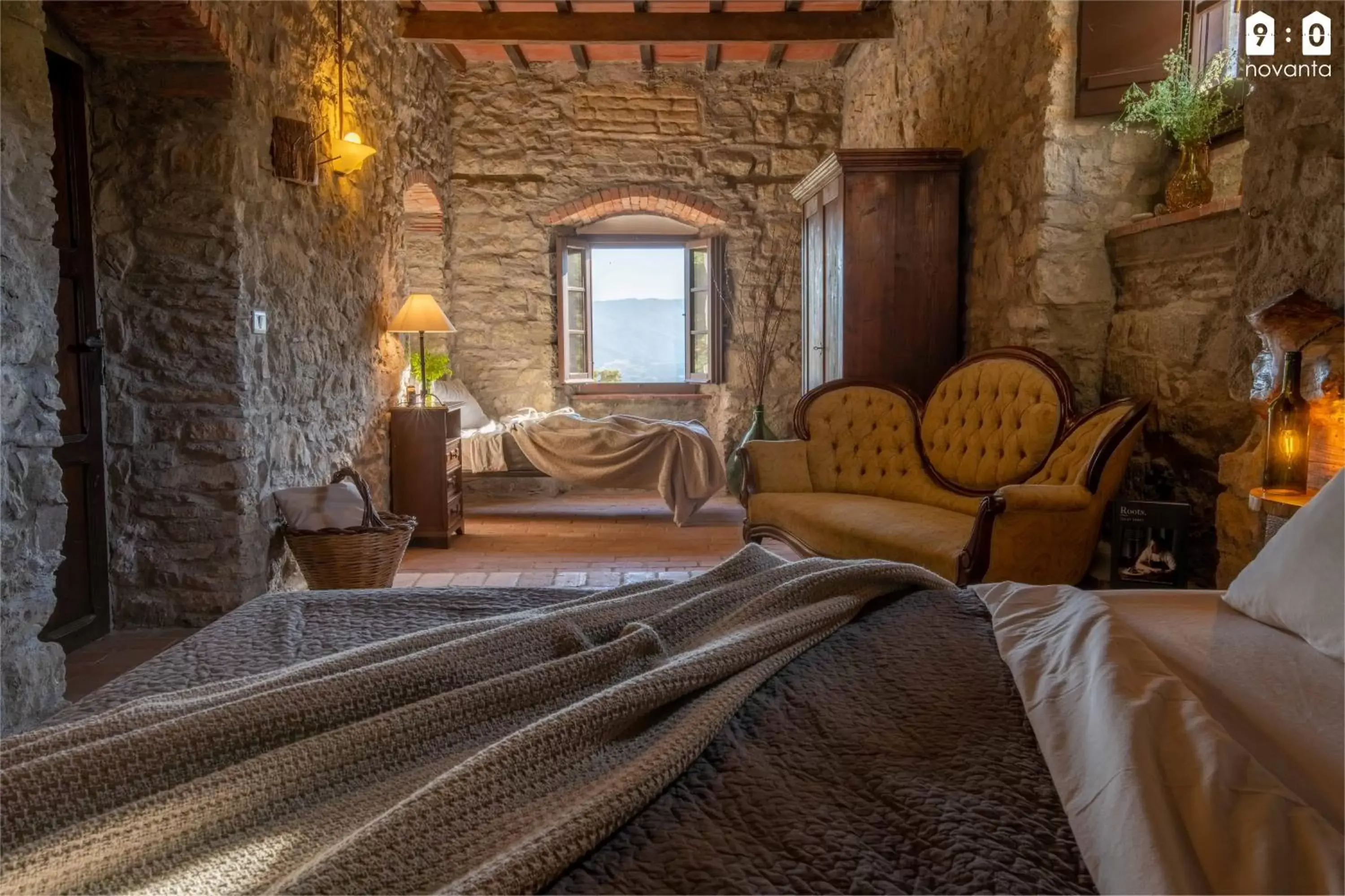 Bedroom, Seating Area in novanta nature retreat