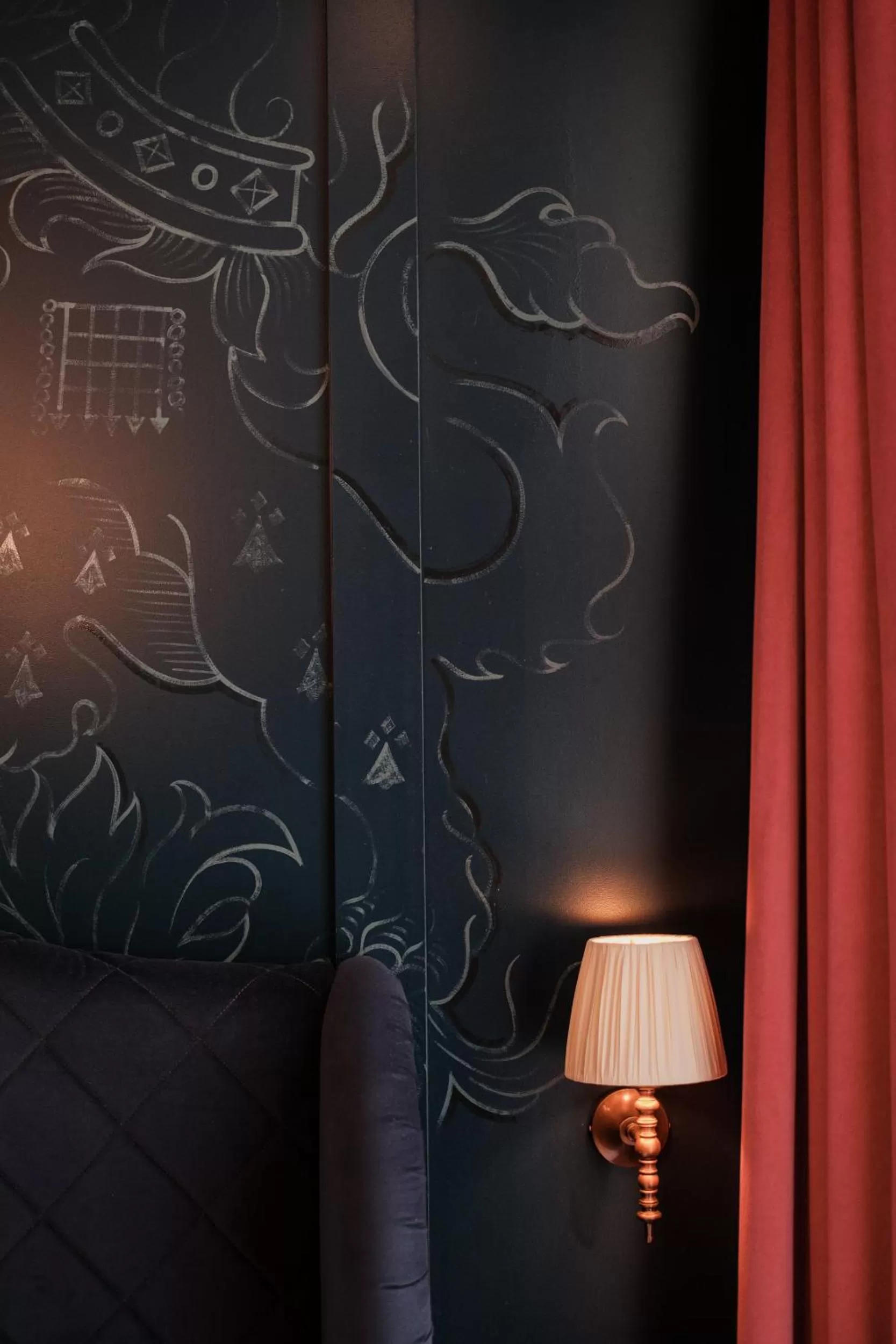 Decorative detail in The Sanctuary House Hotel