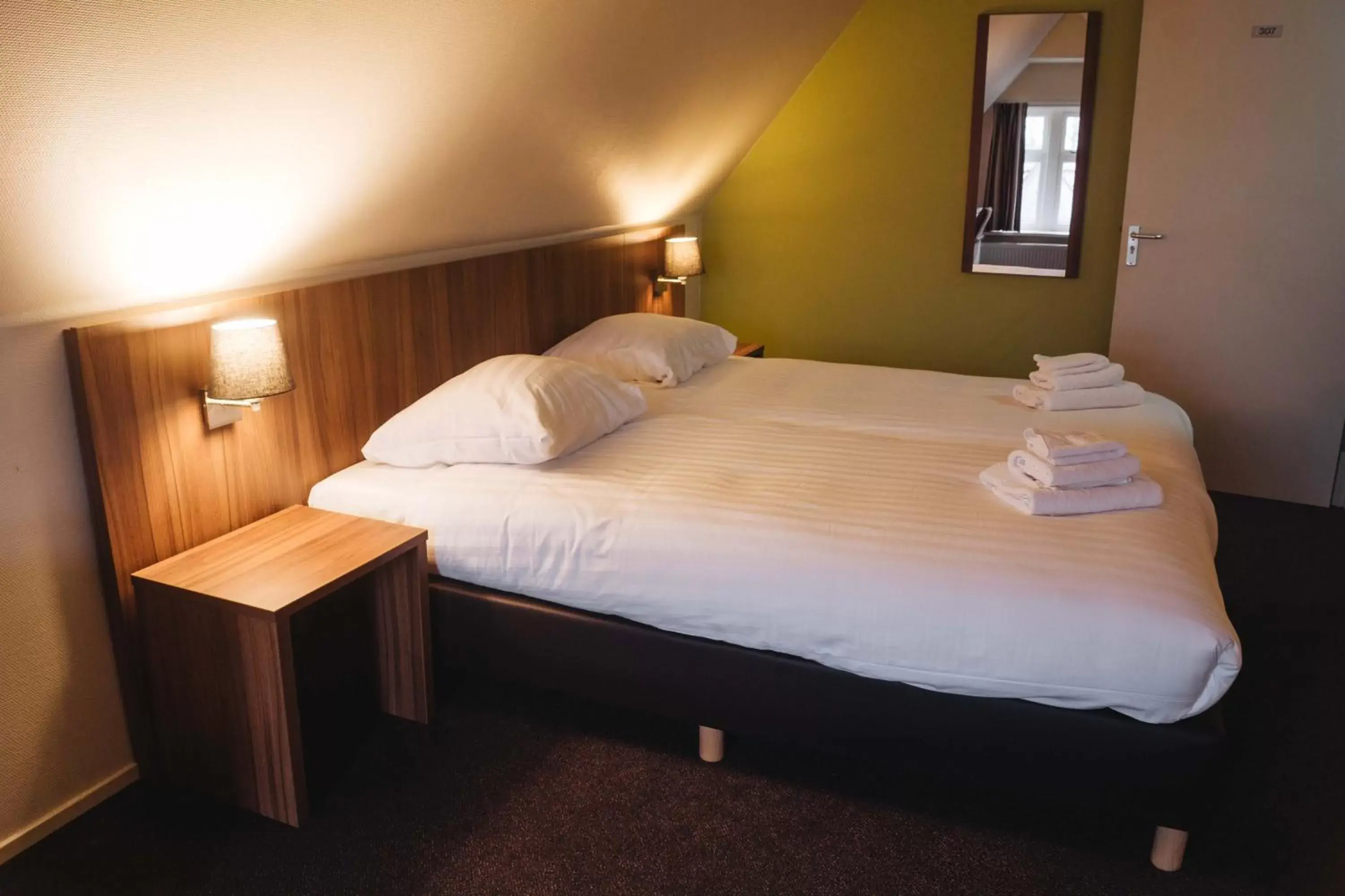 Bed in Hotel Eckhardt