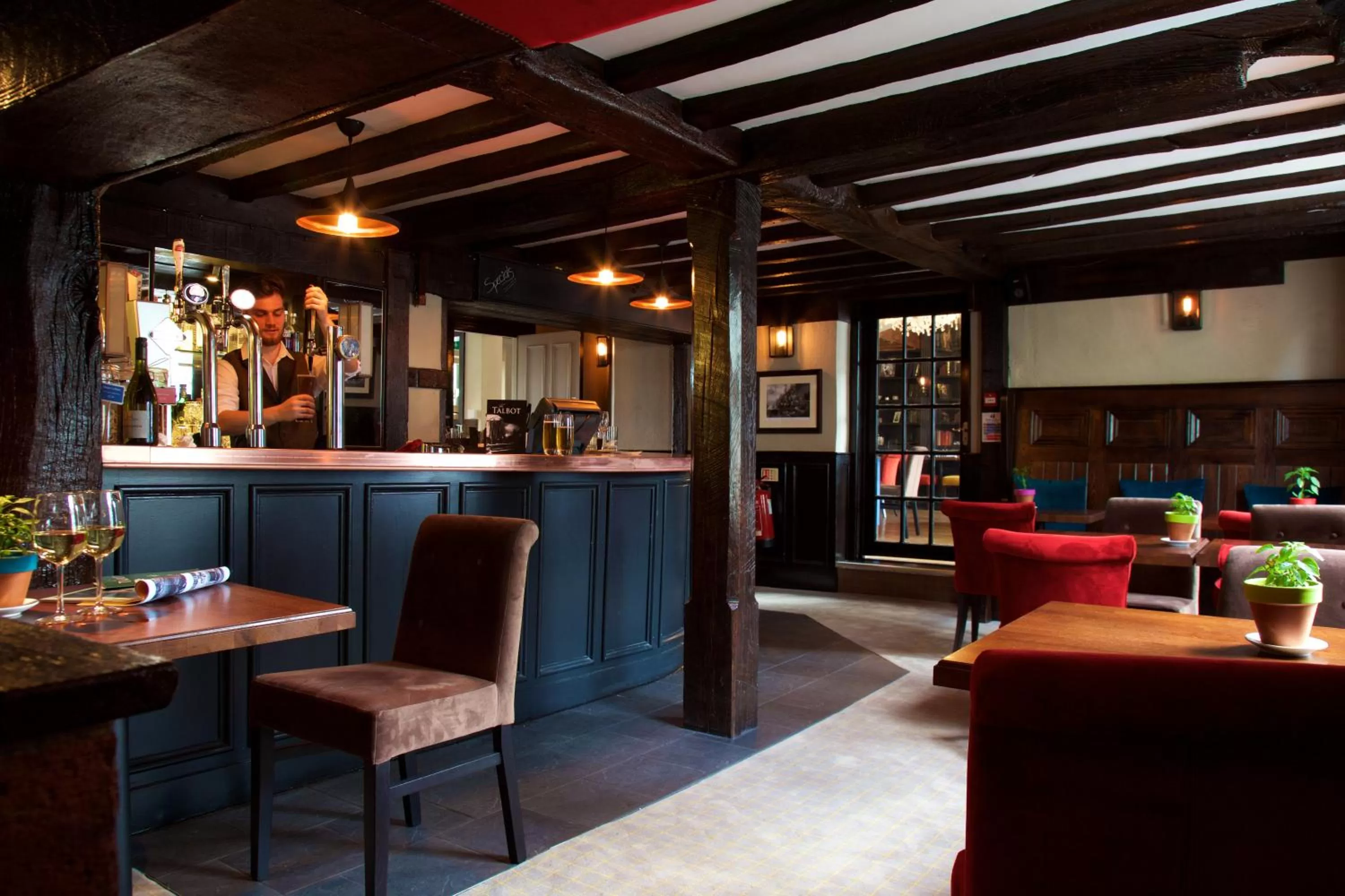 Lounge or bar in The Talbot Inn