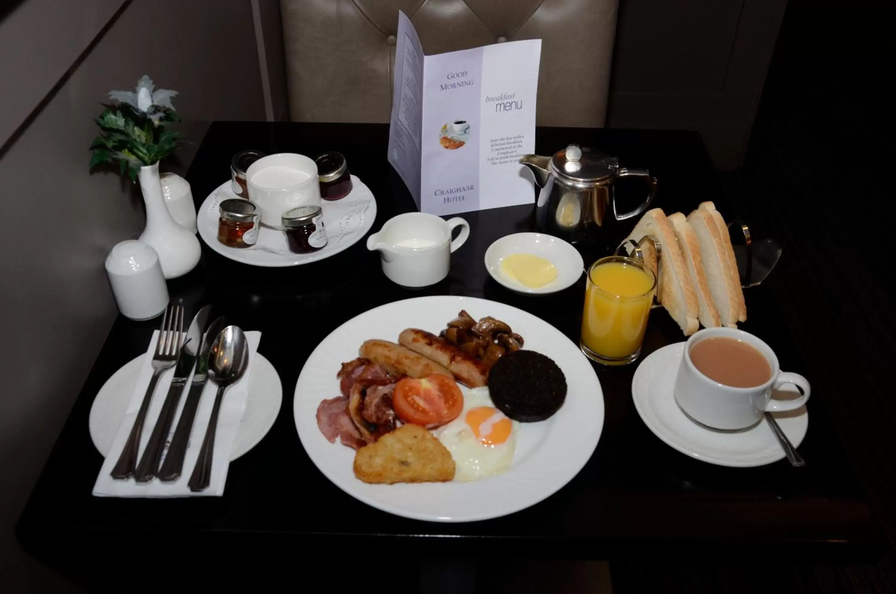 Breakfast in The Craighaar Hotel
