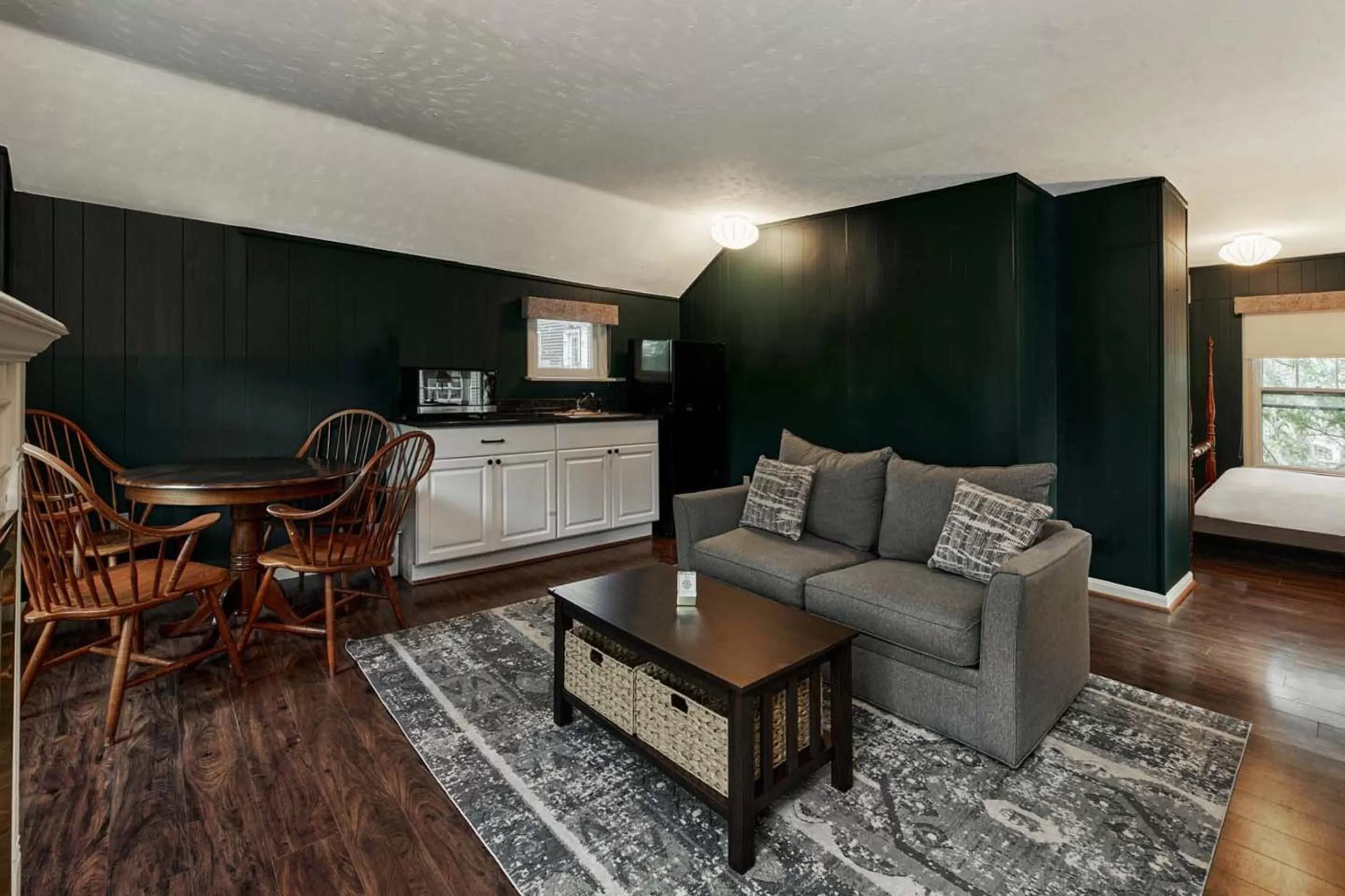 Seating area in The Dewey by The Lenox Collection