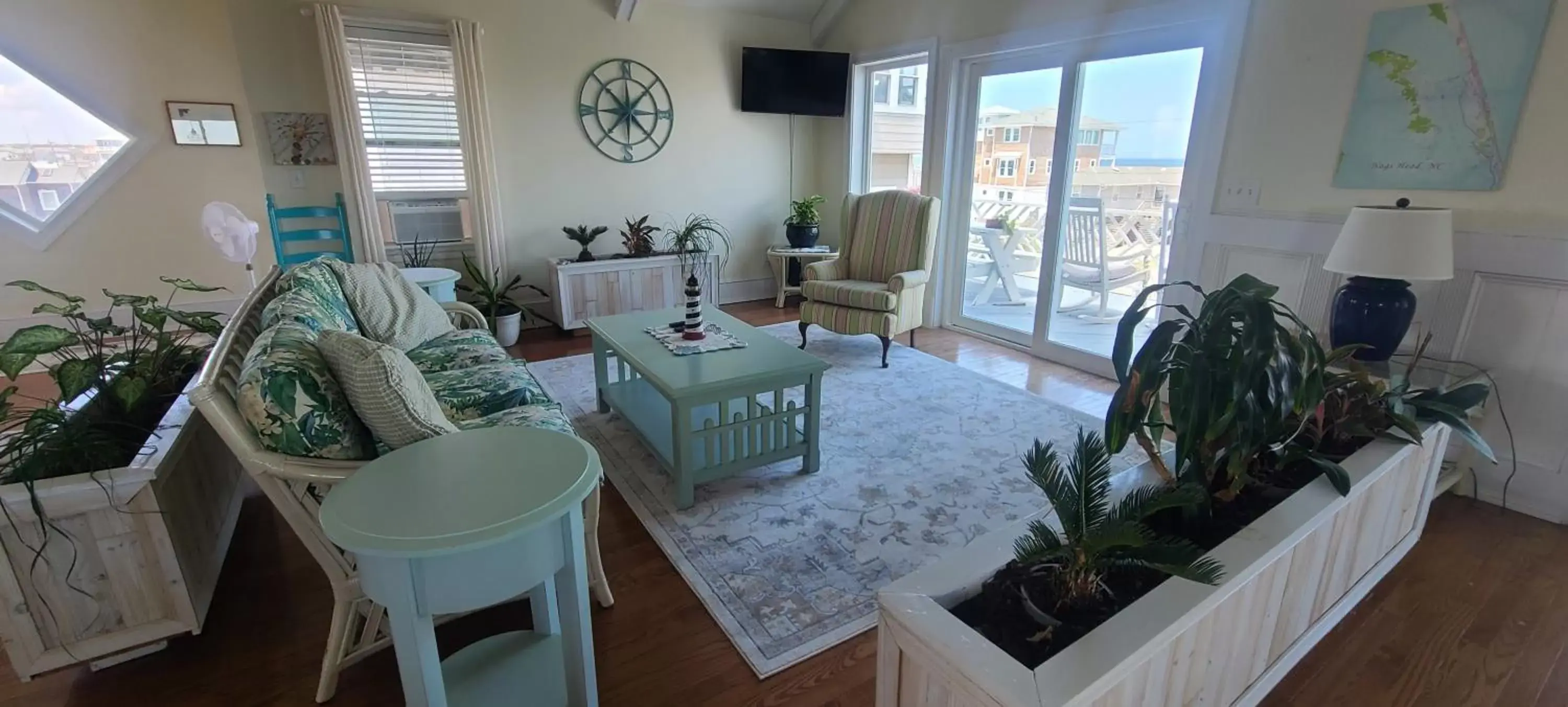 Living room in Pierhouse Bed & Breakfast