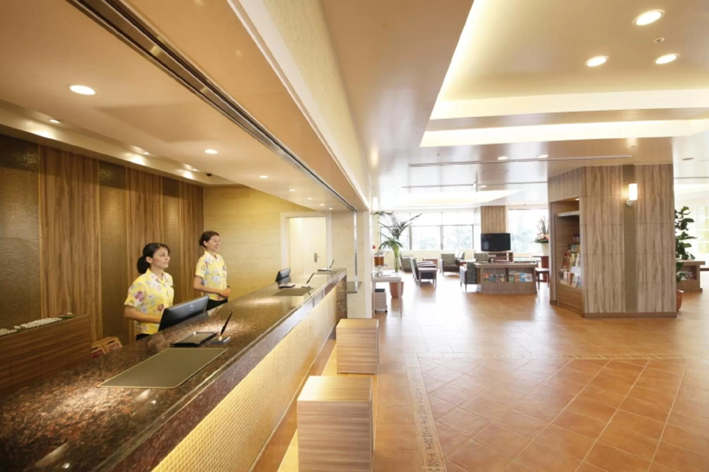Lobby or reception in Vessel Hotel Campana Okinawa