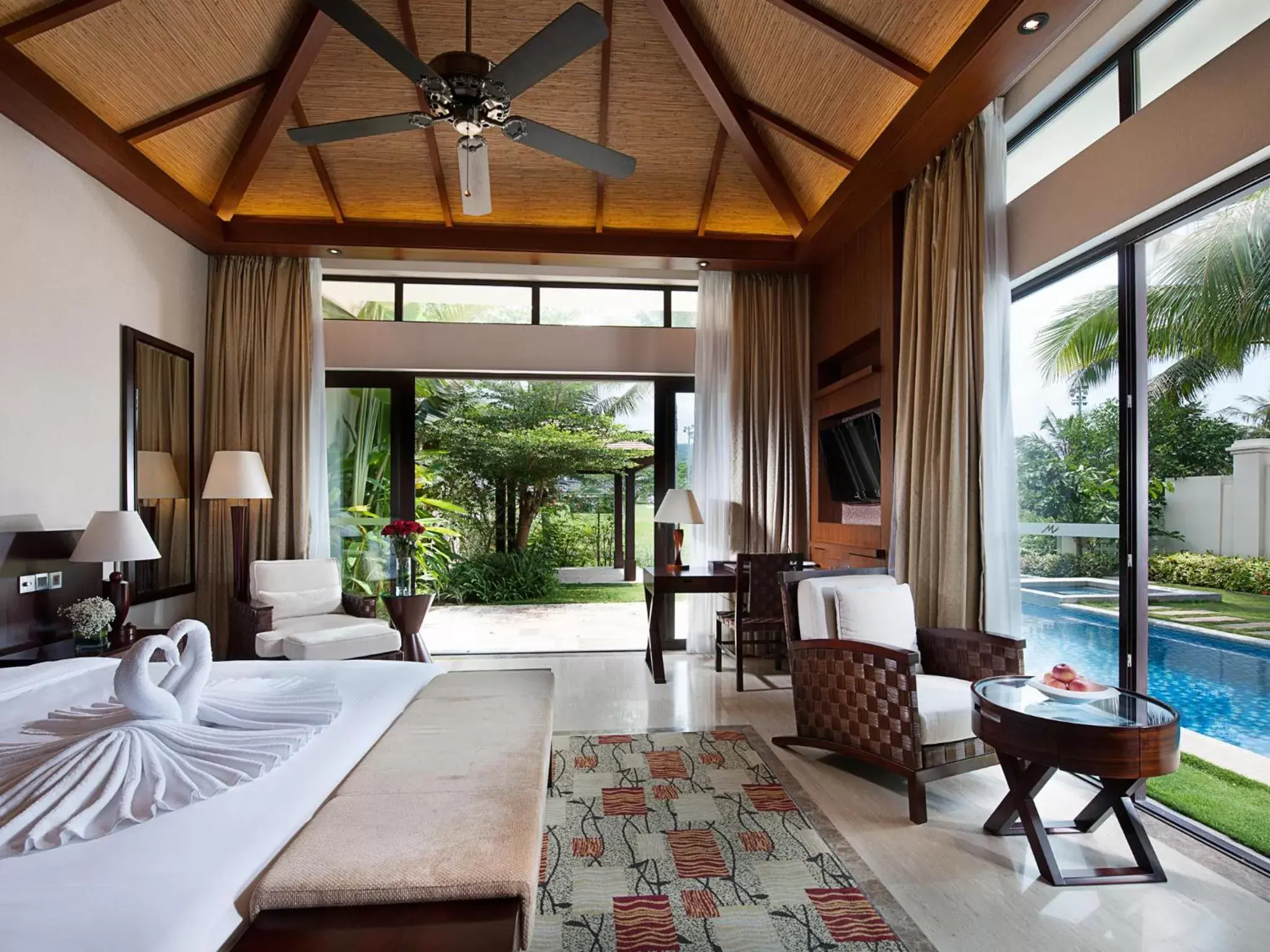 Bedroom in Grand Metropark Villa Resort Sanya Yalong Bay