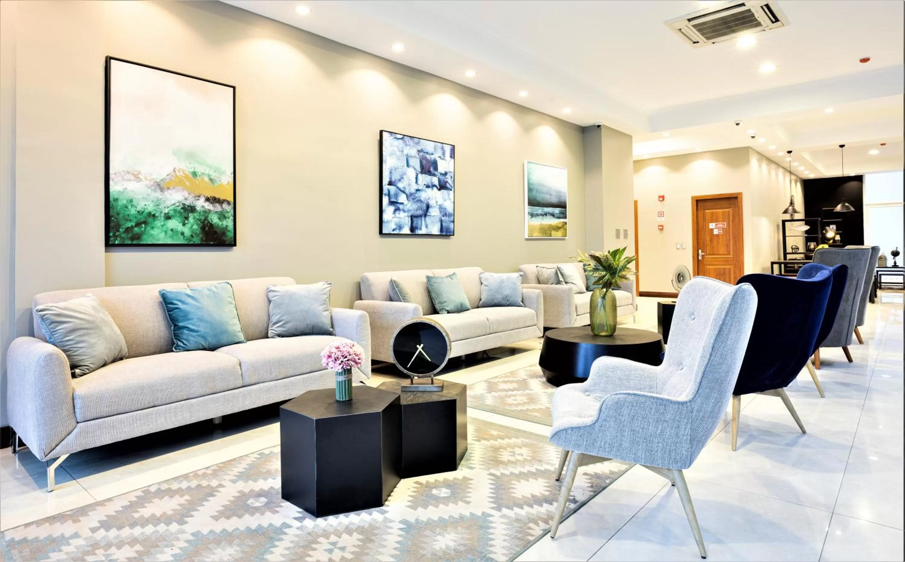 Living room in Nobile Hotel Estación Central