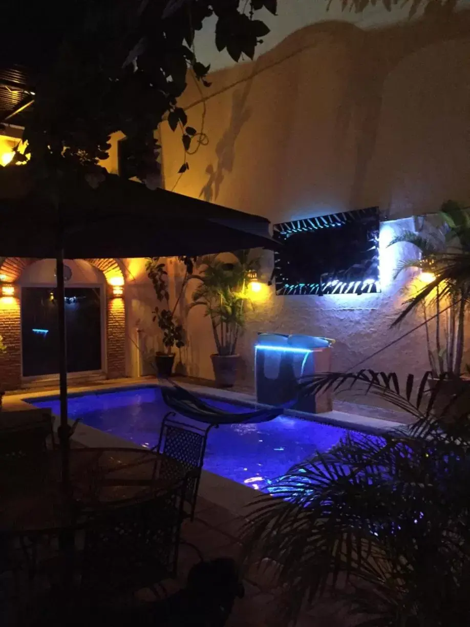 Night, Property Building in Hacienda Escondida Puerto Vallarta