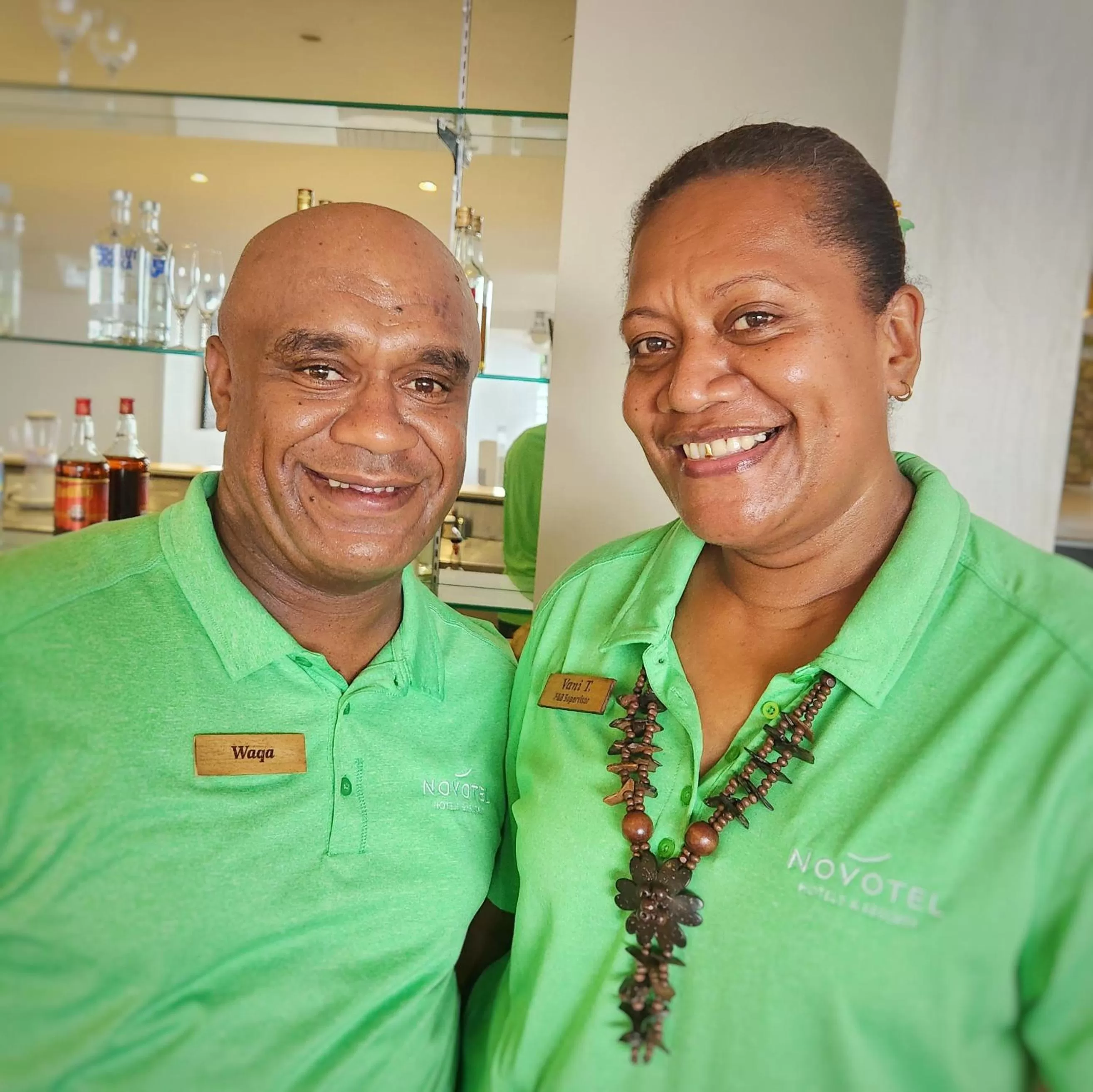 Staff in Novotel Suva Lami Bay