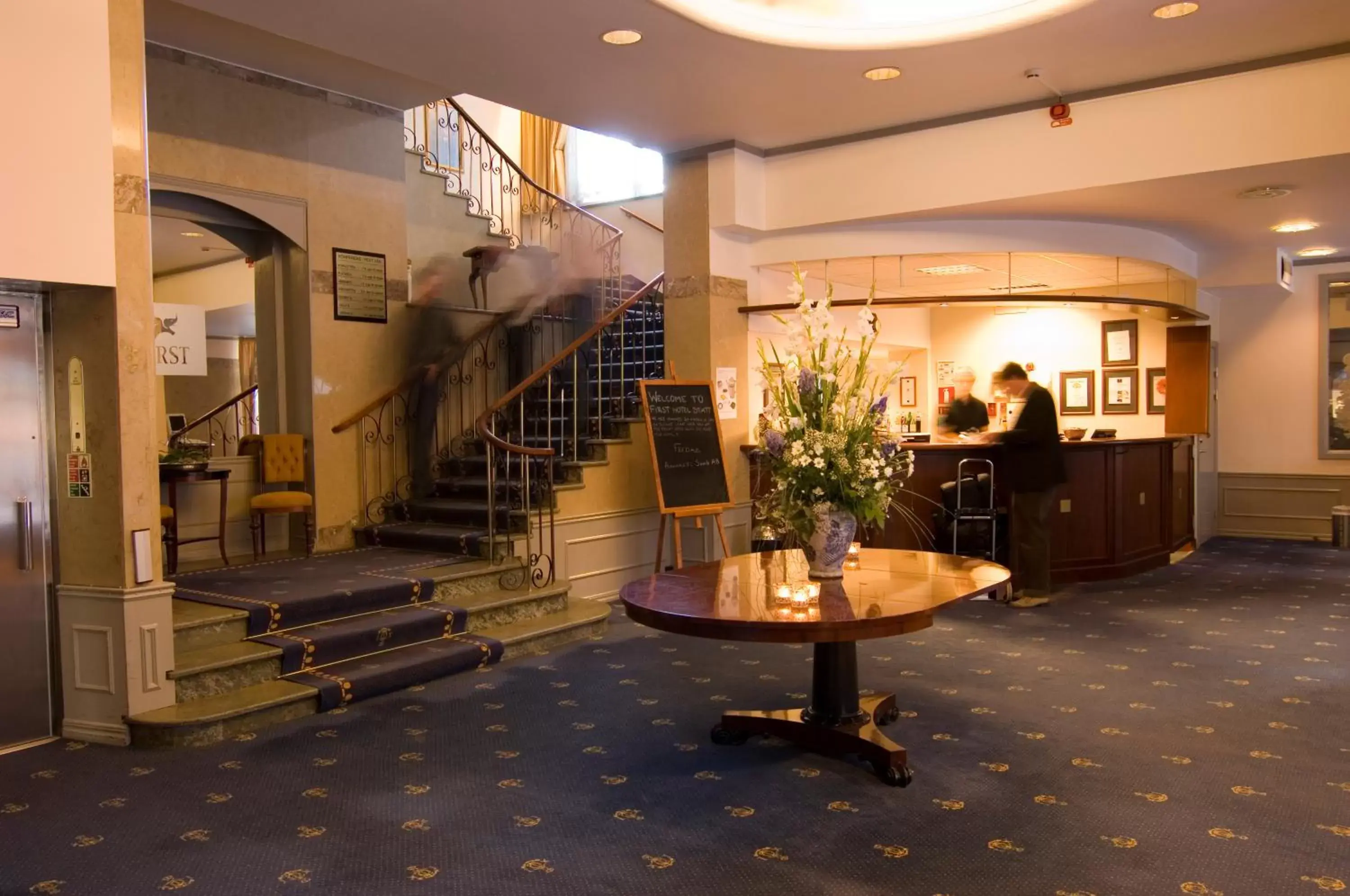 Lobby or reception, Lobby/Reception in First Hotel Statt