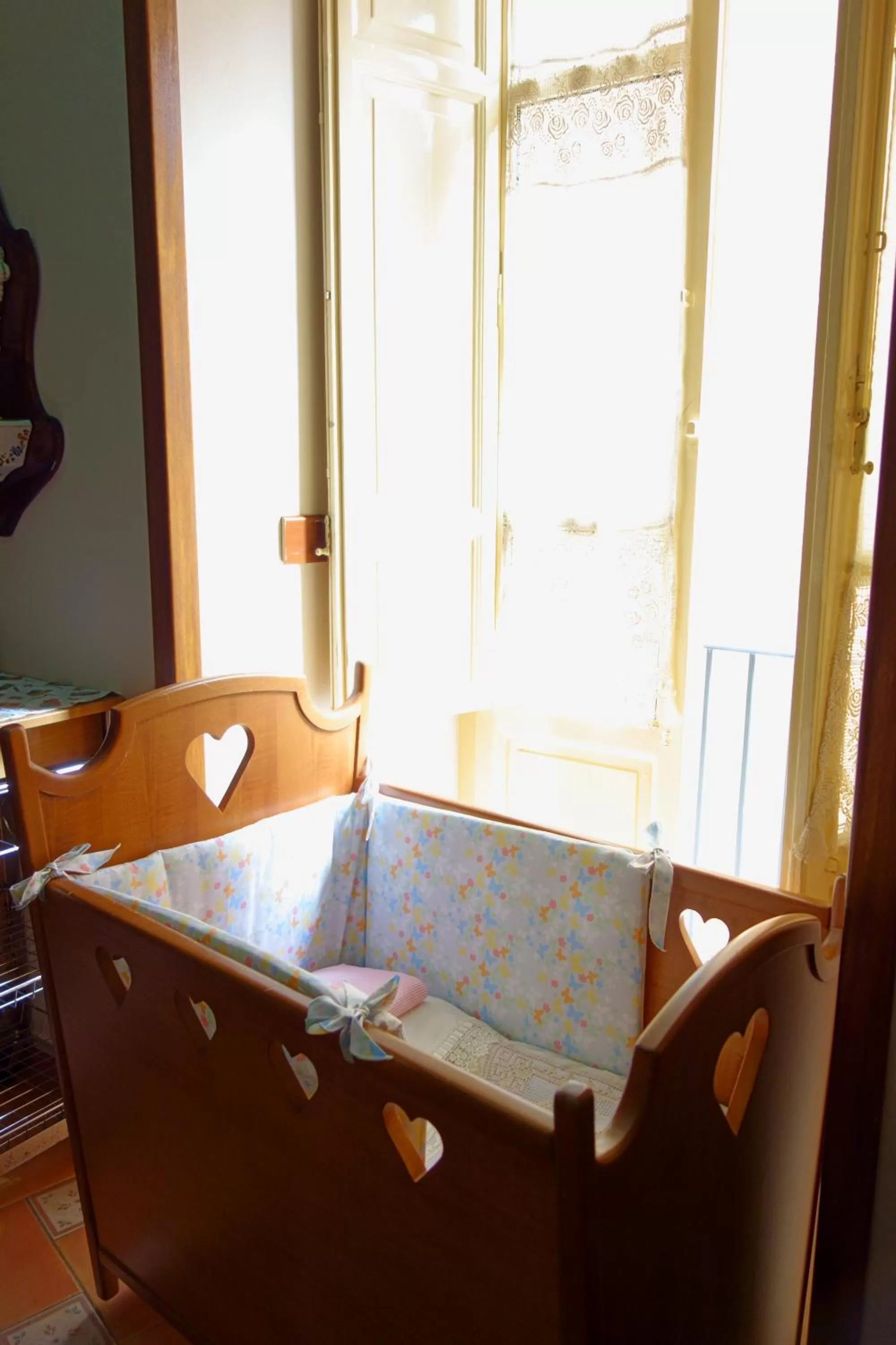 cot in Vittorio Emanuele Rooms di Prinzi