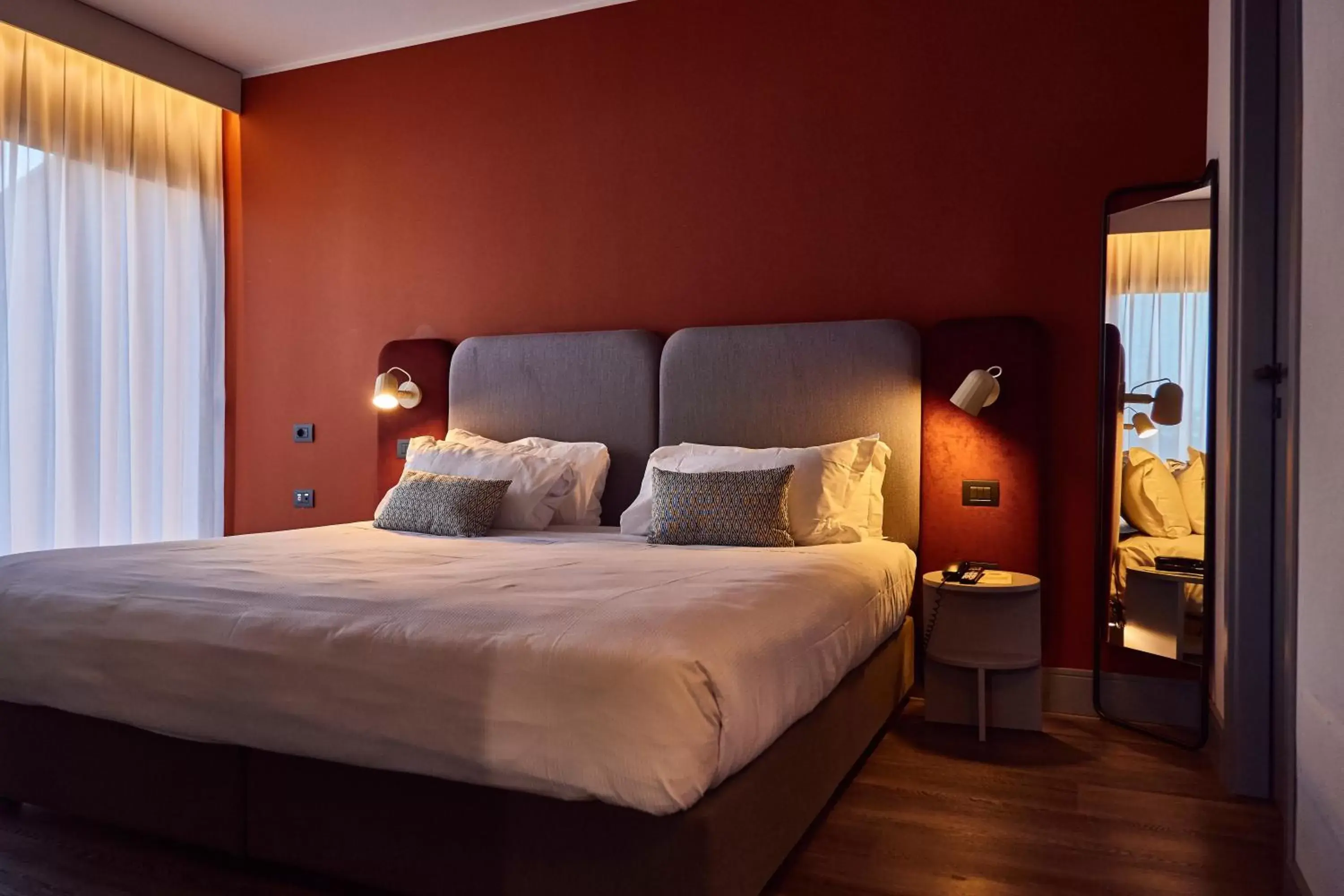 Bedroom, Bed in Hotel Villa Pamphili Roma