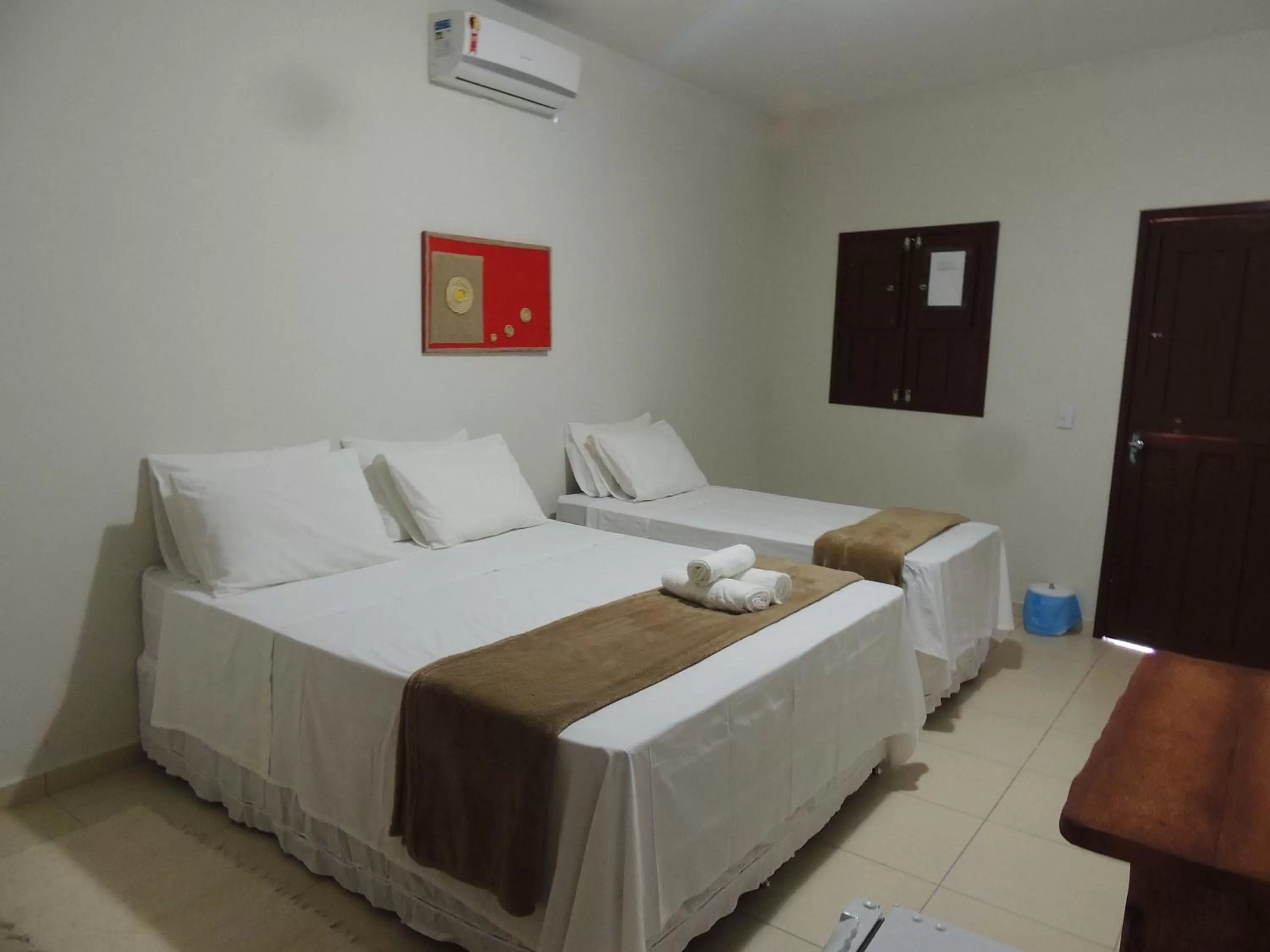 Bed in Pousada Quinta do Patacho