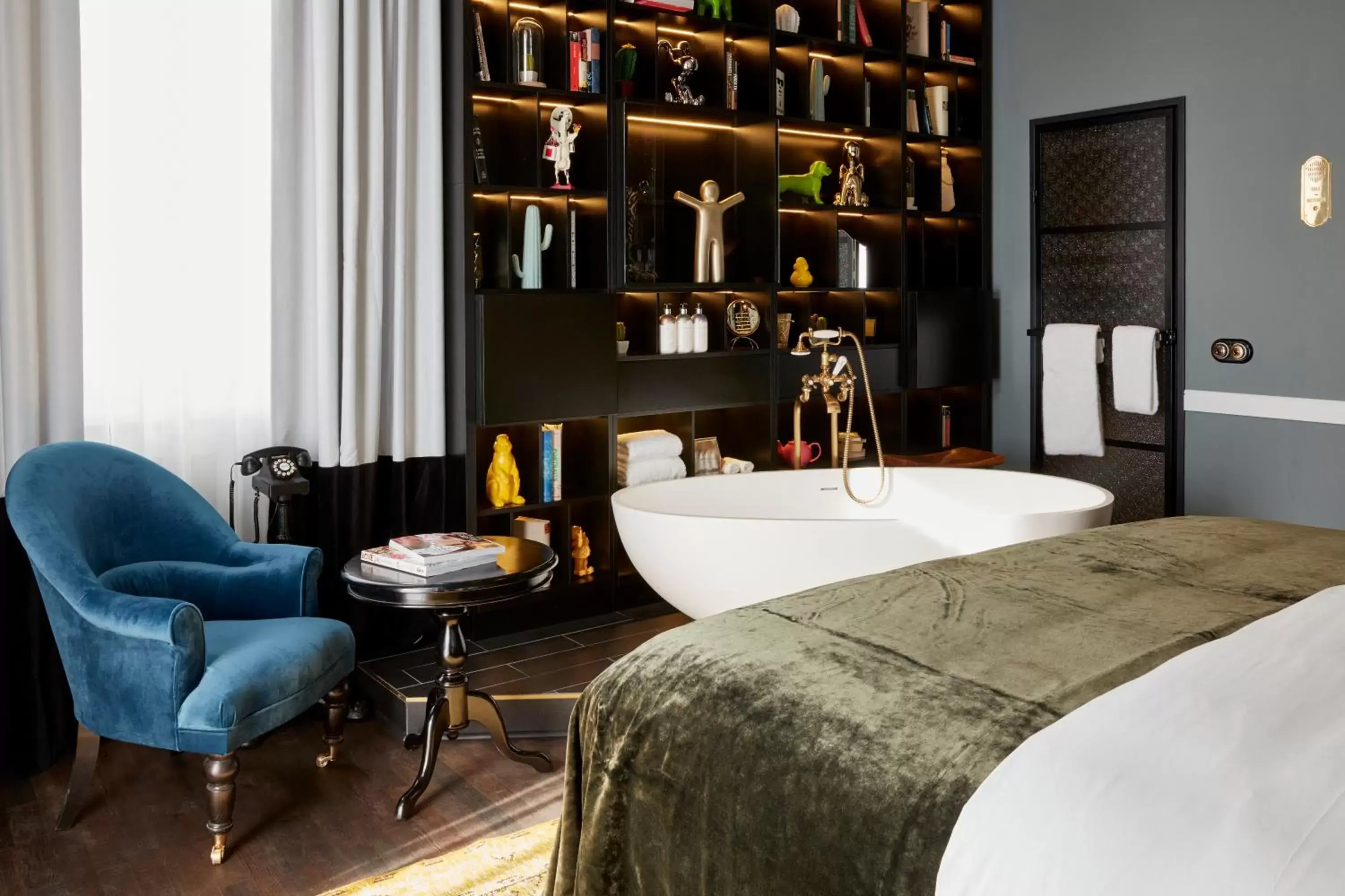Photo of the whole room in Sir Savigny Hotel, Berlin, a Member of Design Hotels
