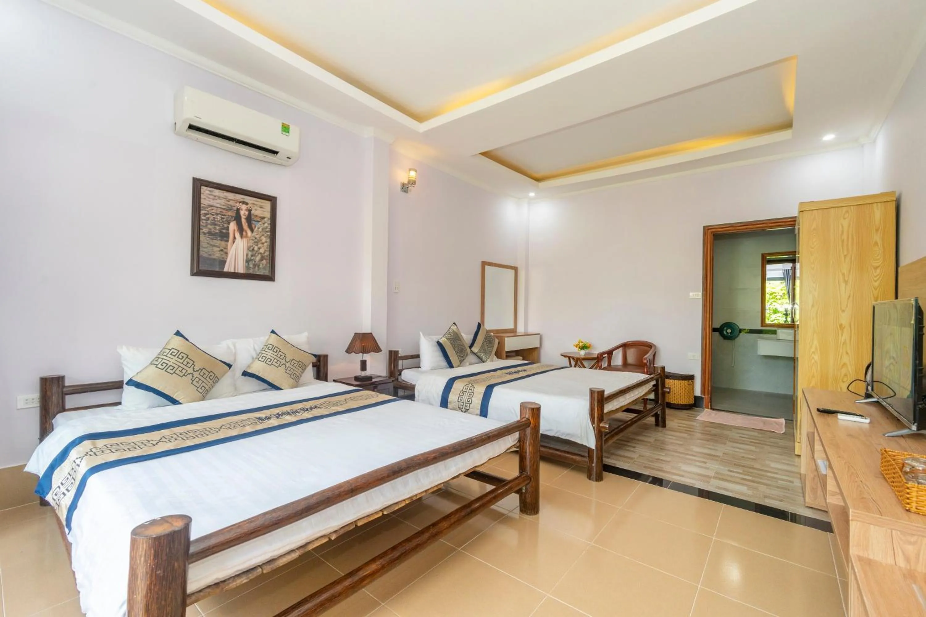 Bedroom, Bed in Mai Phuong Resort Phu Quoc