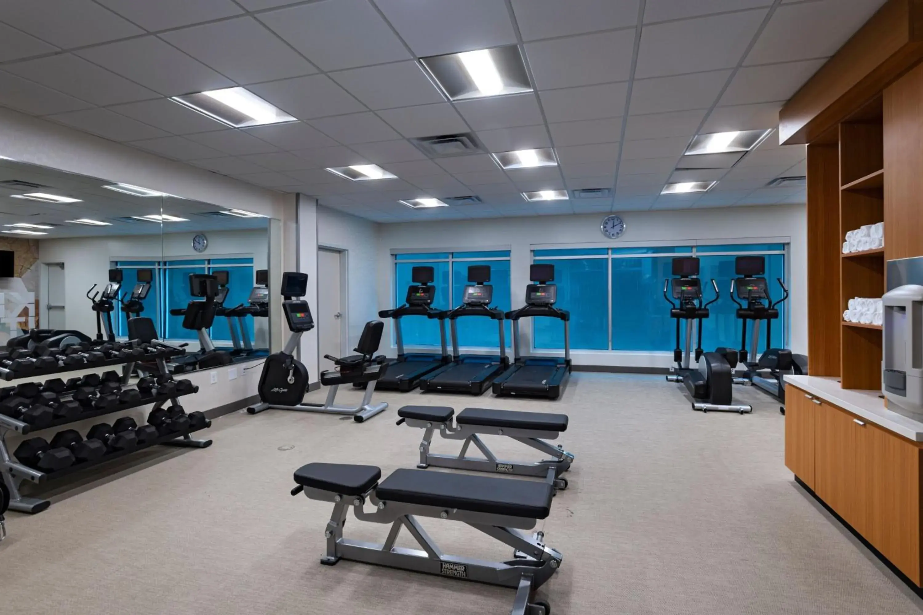 Fitness centre/facilities, Fitness Center/Facilities in SpringHill Suites by Marriott Austin Northwest Research Blvd