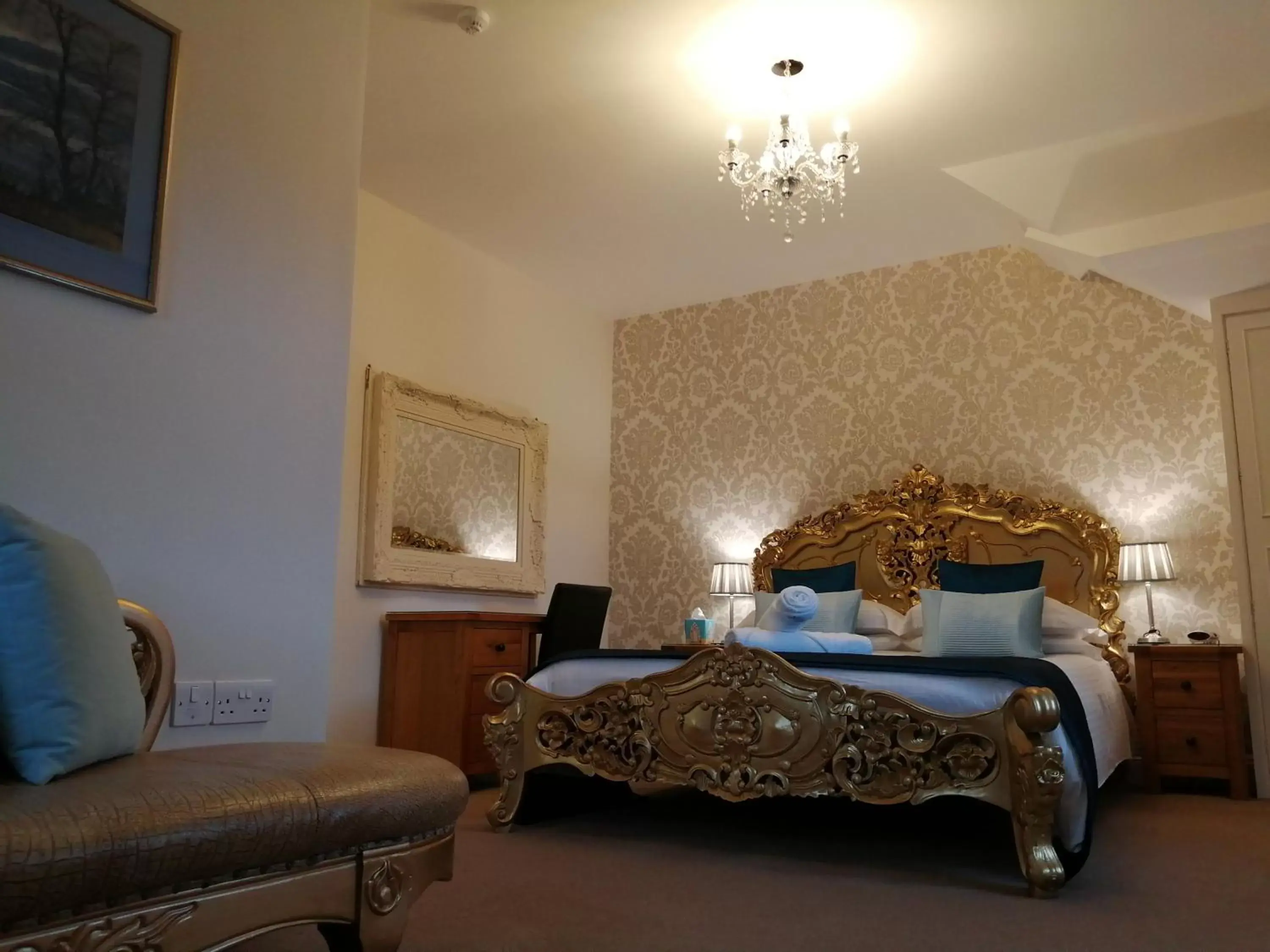 Bed in Allerdale Guest House