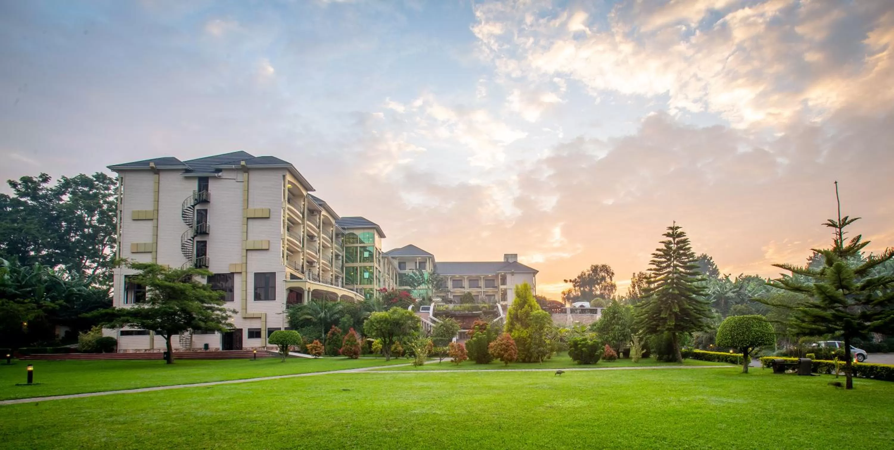 Garden in Nyaika Hotel
