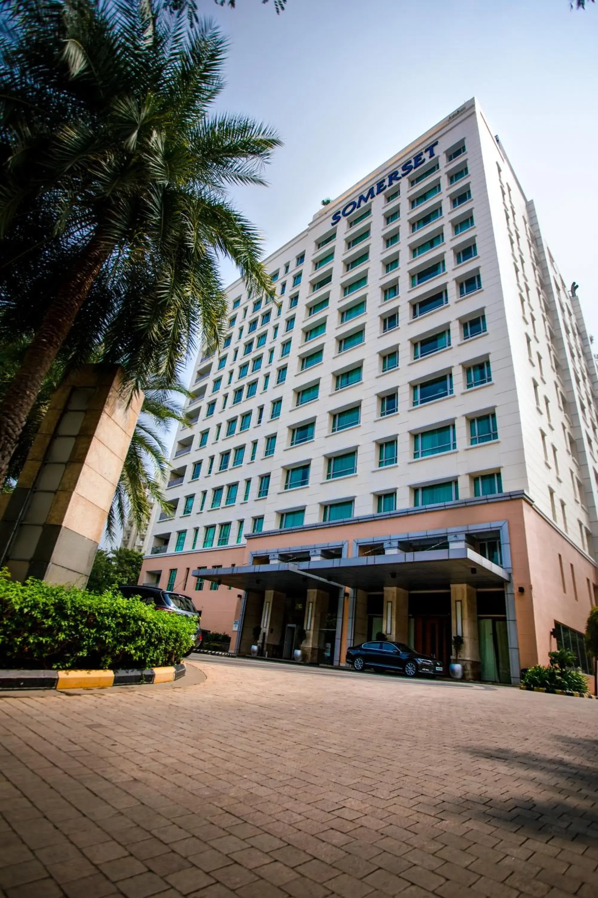 Facade/entrance in Somerset Greenways Chennai Facade/entrance in Somerset Greenways Chennai