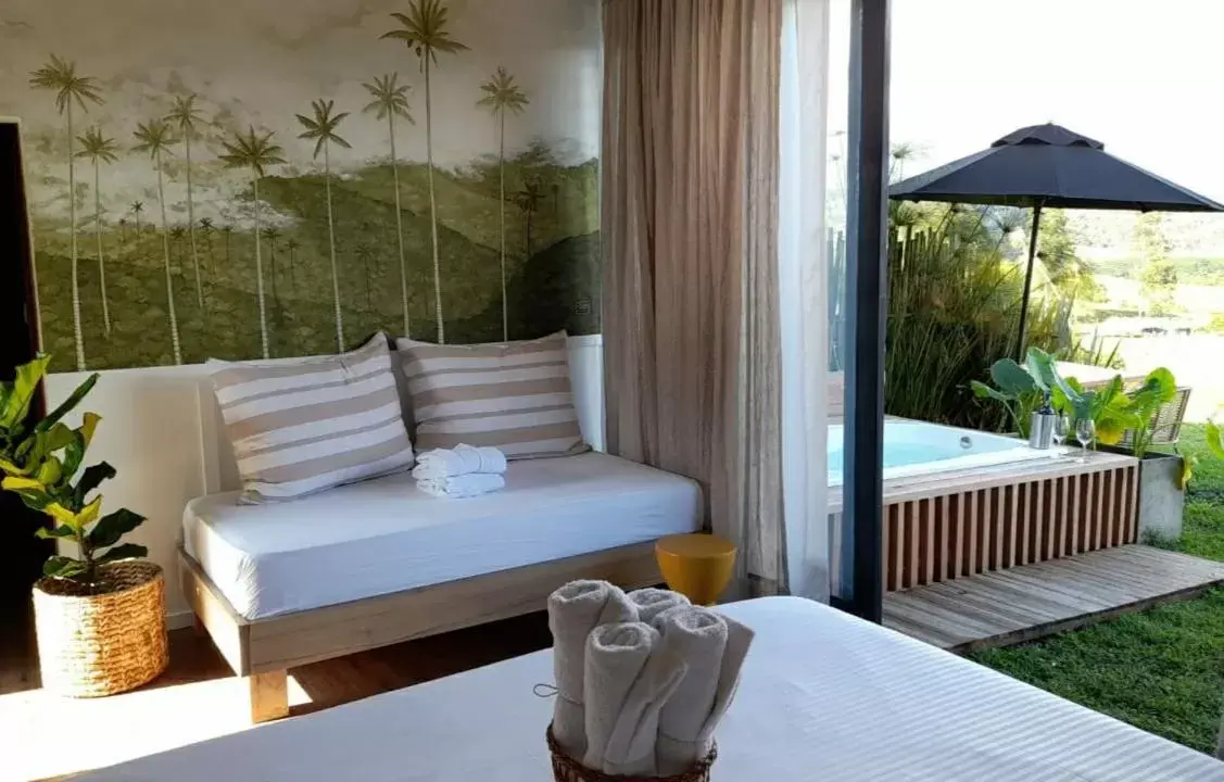 Deluxe Room in Ecohotel Monte Tierra Habitaciones y Glamping Deluxe Room in Ecohotel Monte Tierra Habitaciones y Glamping