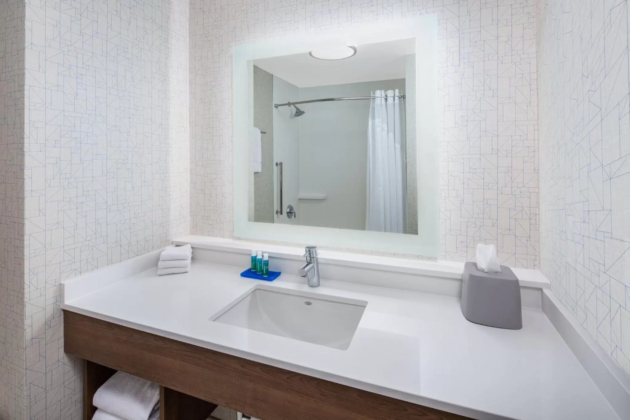 Bathroom in Holiday Inn Express Ontario by IHG