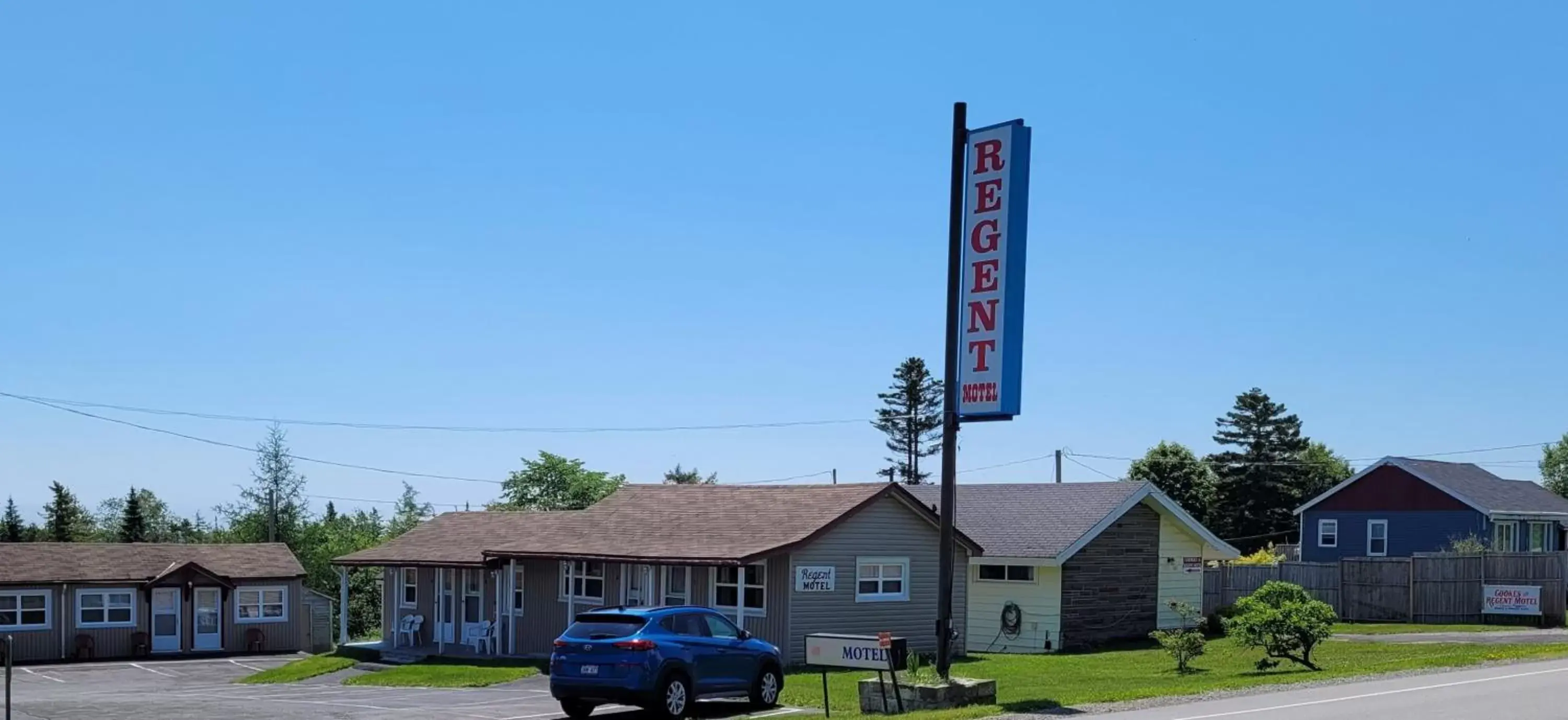 View (from property/room), Property Building in Regent Motel