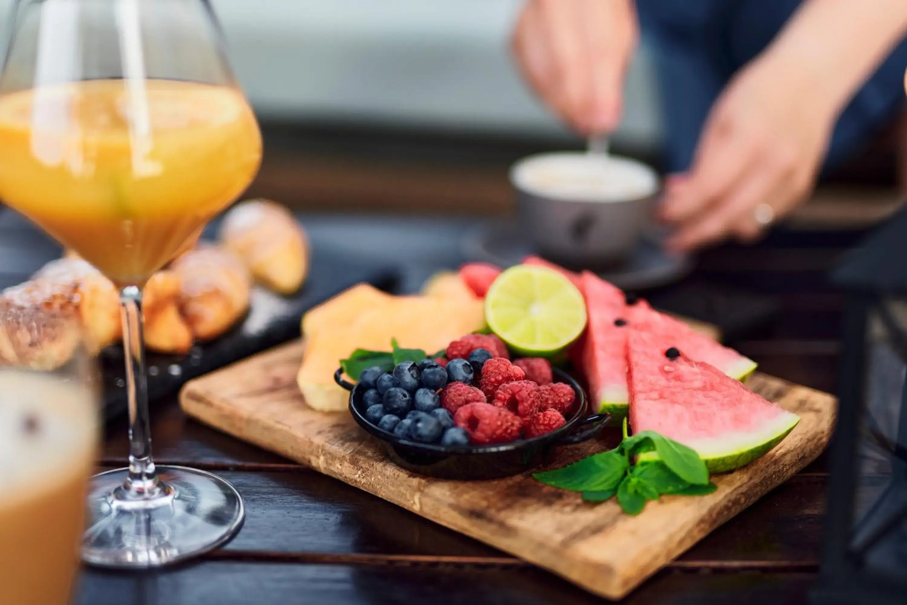 Breakfast in Hotel Villa Eugenia