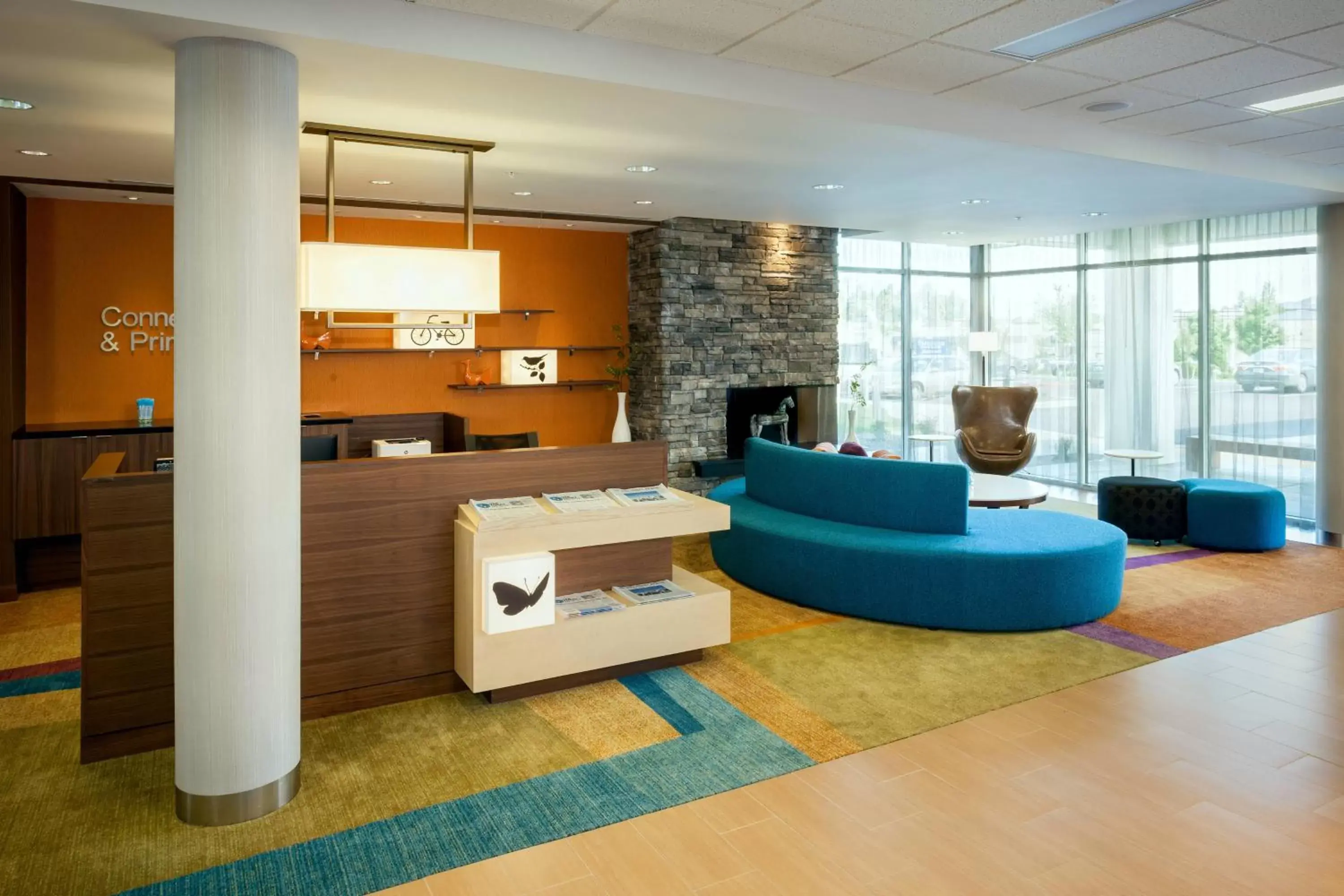 Lobby or reception, Lobby/Reception in Fairfield Inn & Suites by Marriott Tacoma DuPont