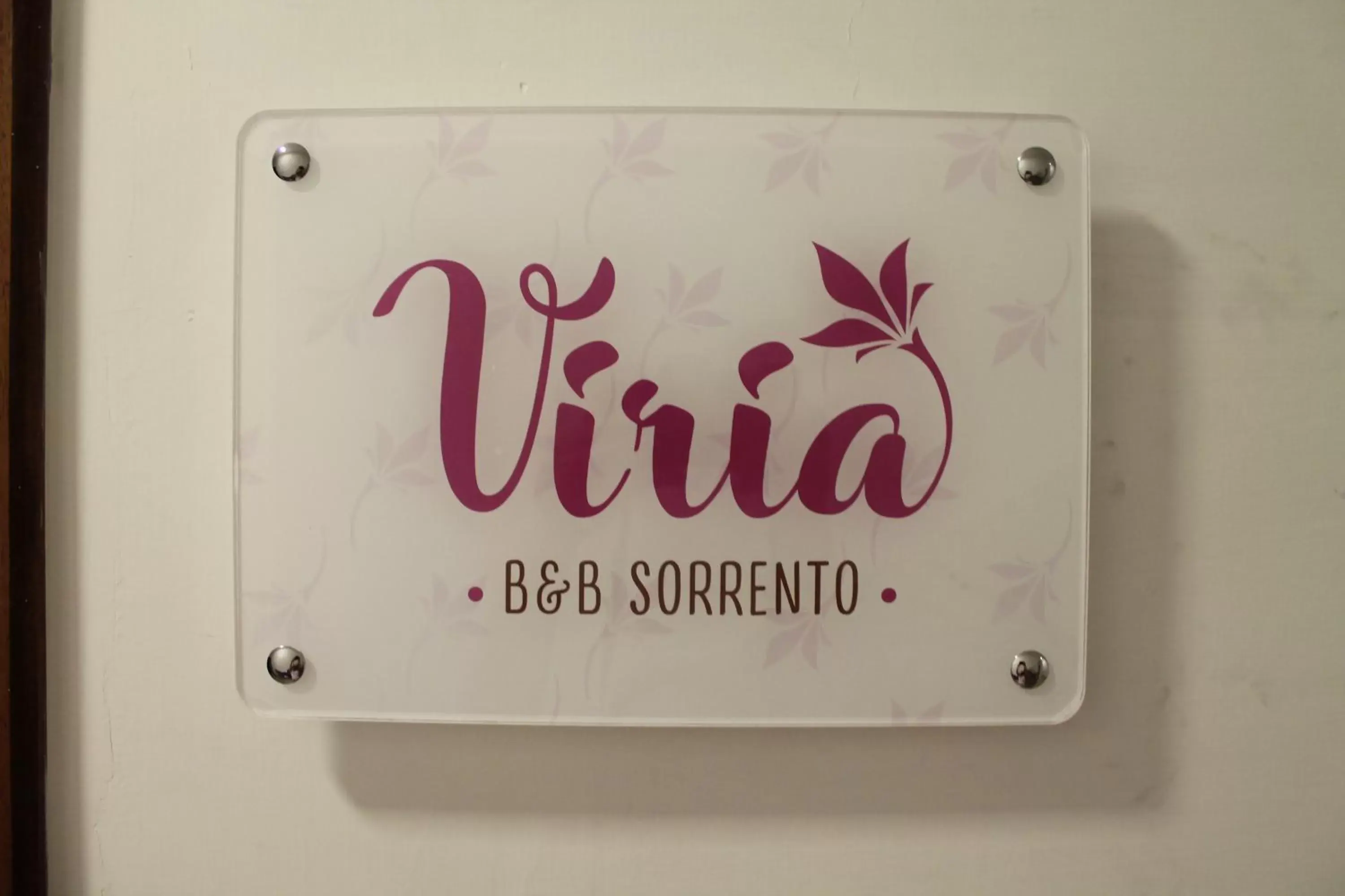 Property logo or sign in Viria B&B Sorrento
