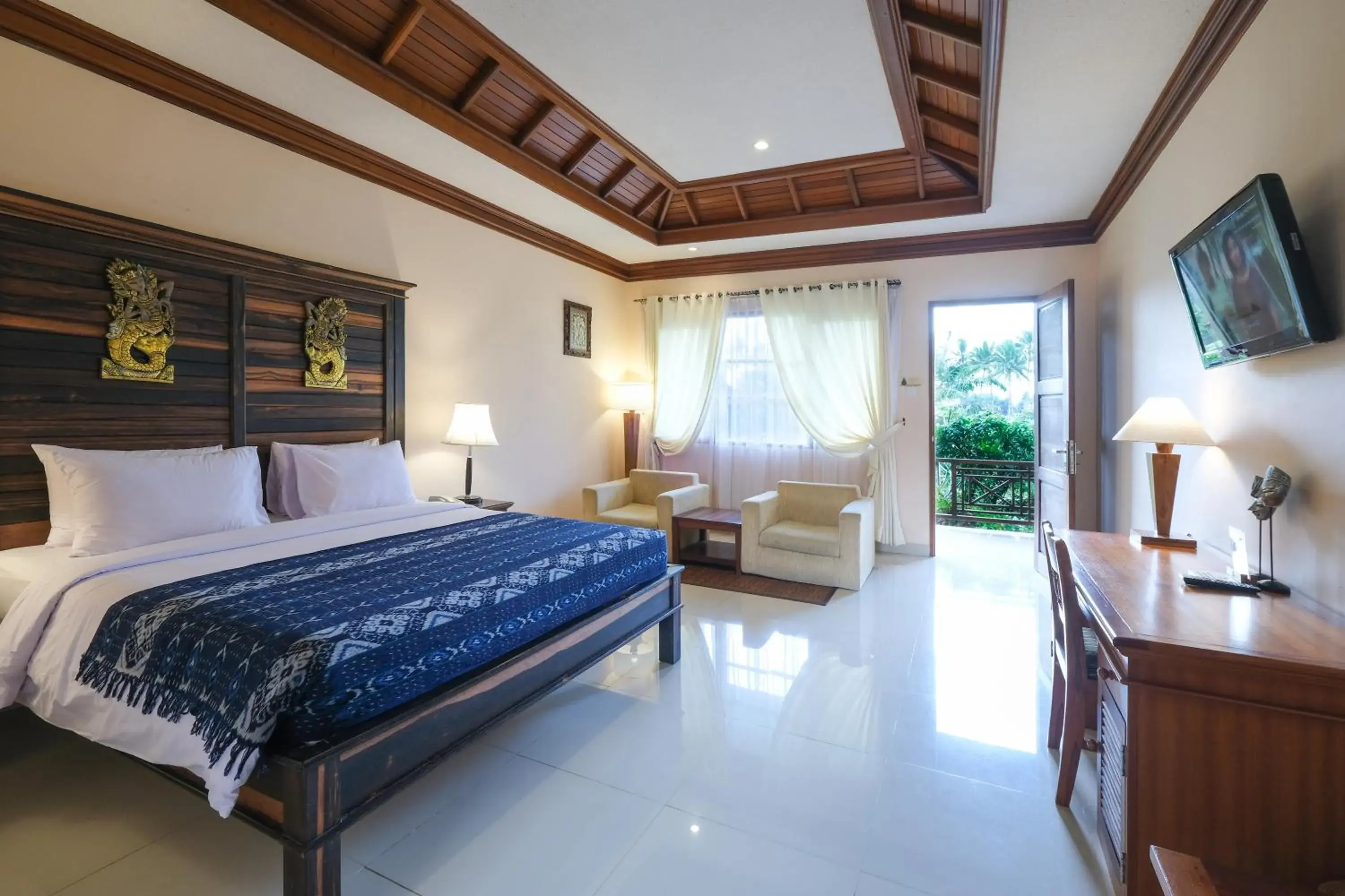 Bedroom, Bed in Bhuwana Ubud Hotel and Farming