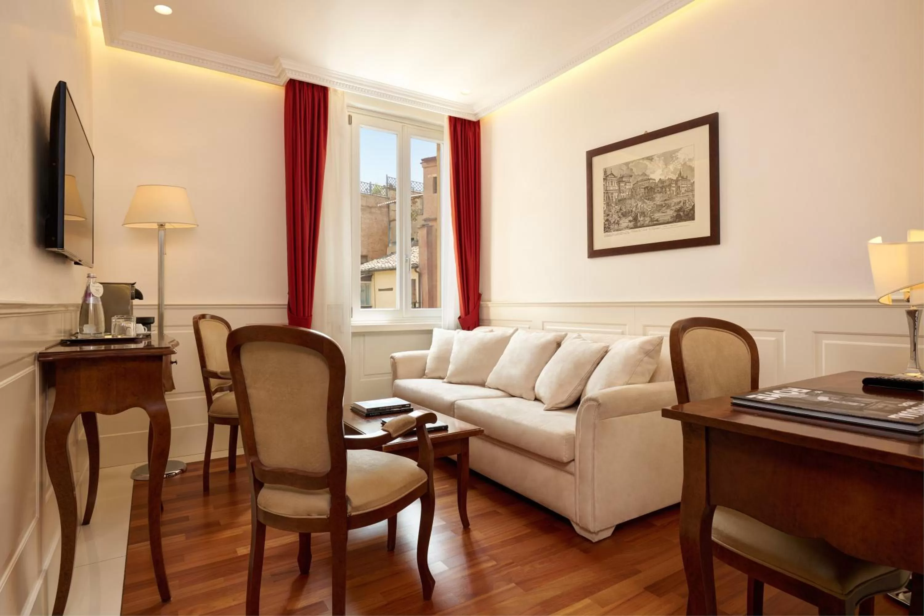 Living room in Hotel Degli Artisti