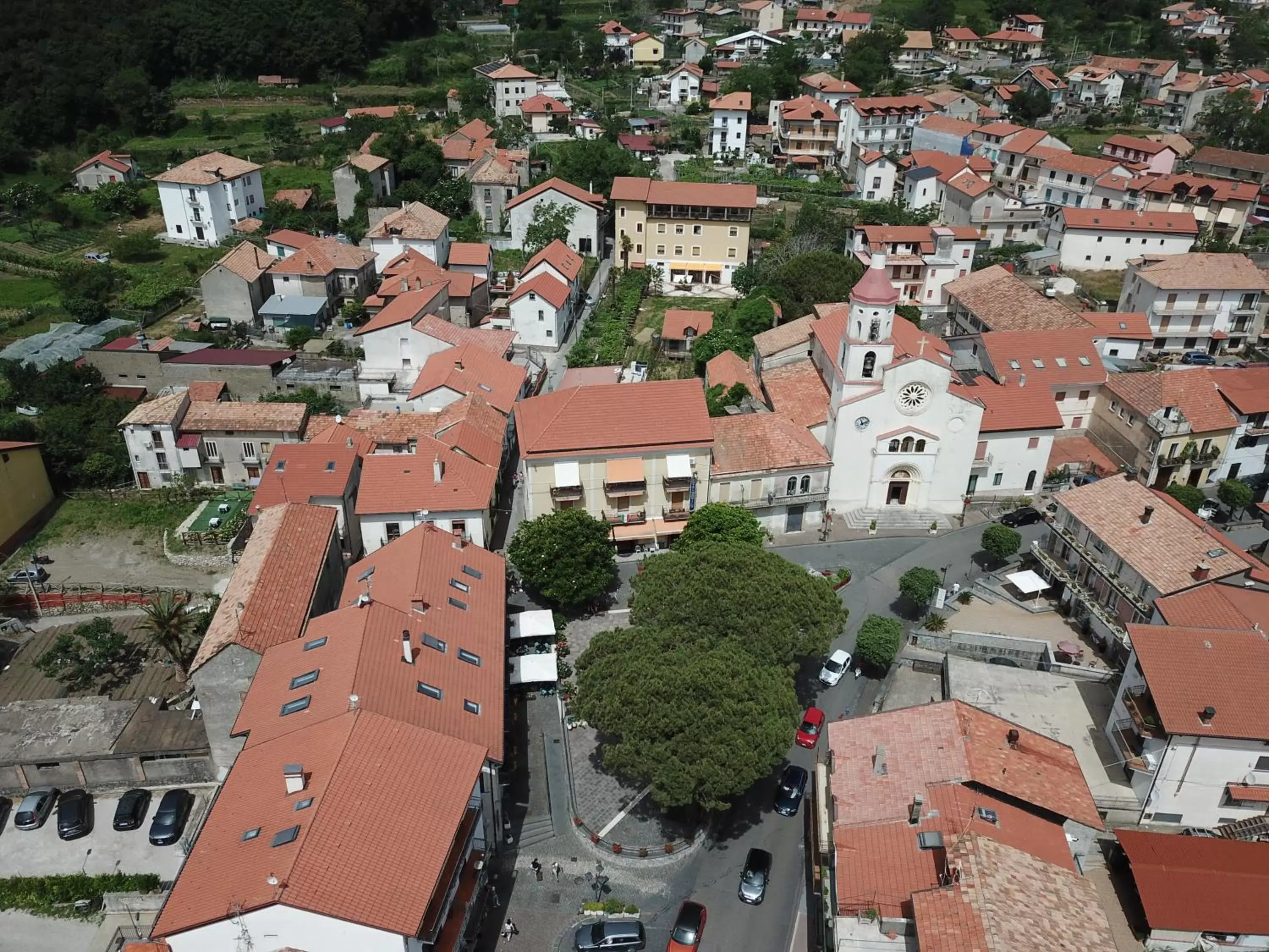 Bird's-eye View in Hotel Gentile