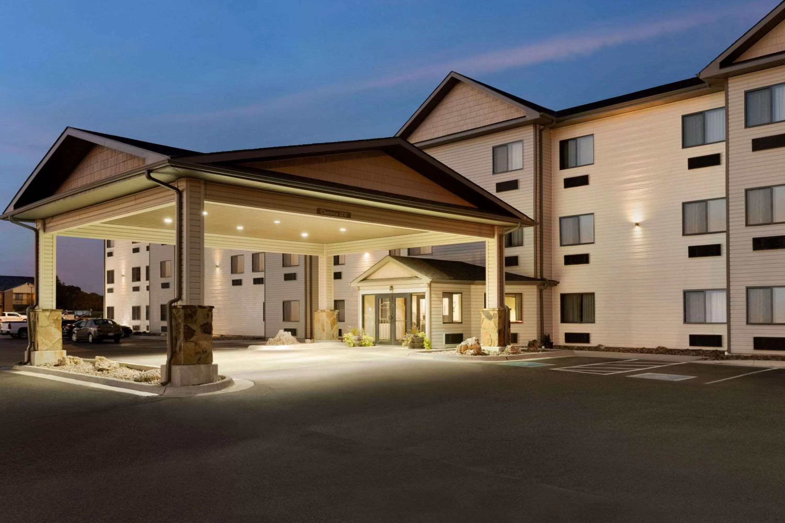 Property building in Baymont by Wyndham Wellington