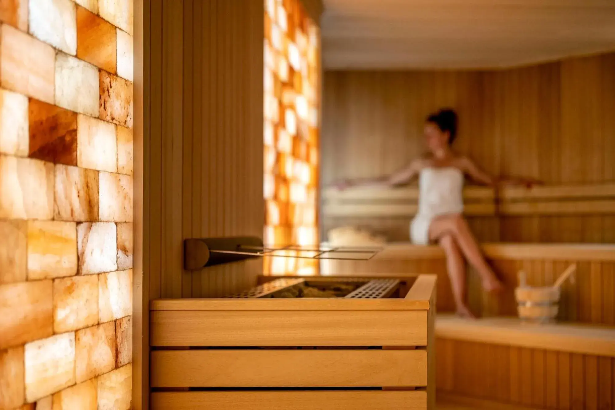 Sauna in Apollo Terme Hotel