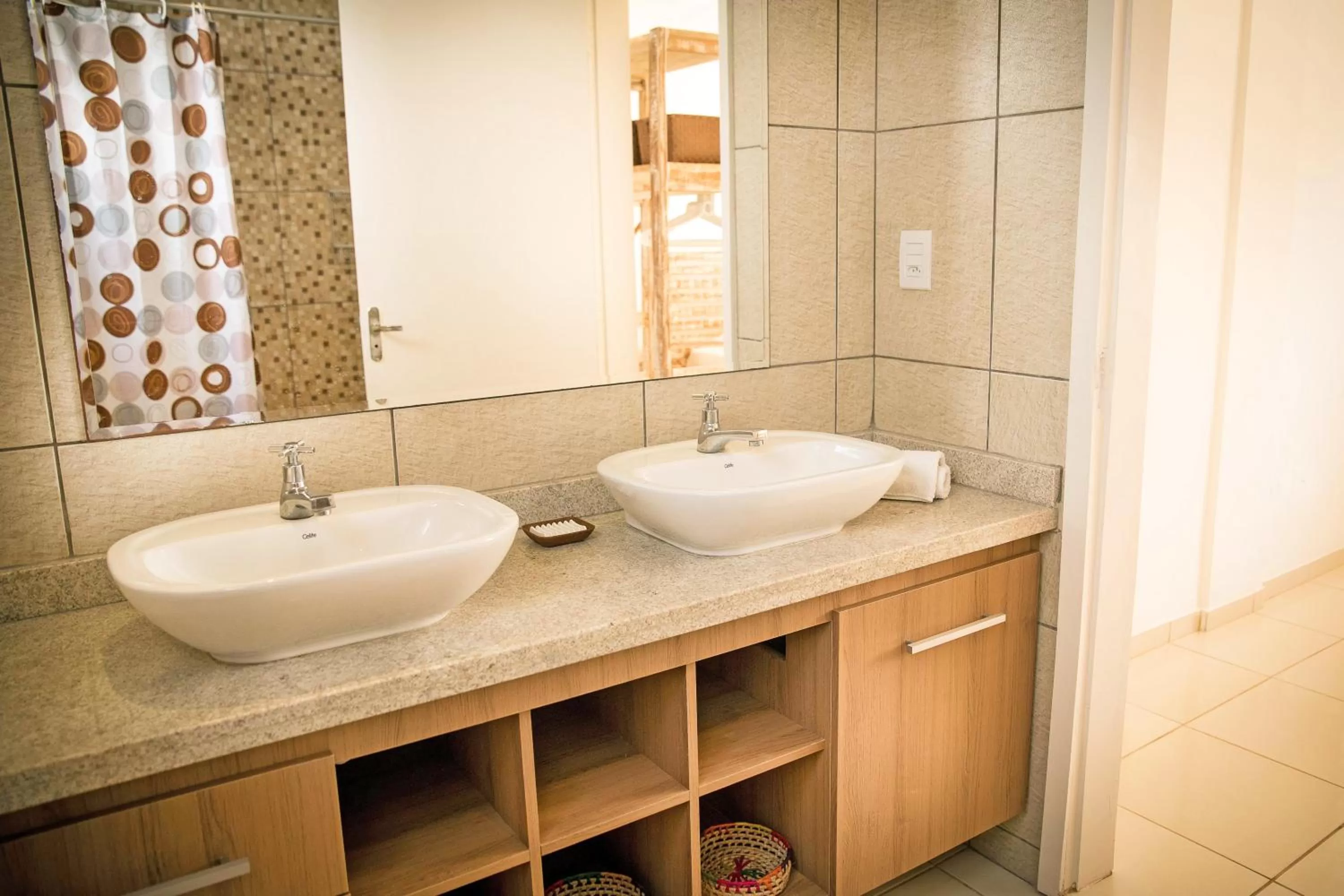 Shower in Manga Verde Beach Residence