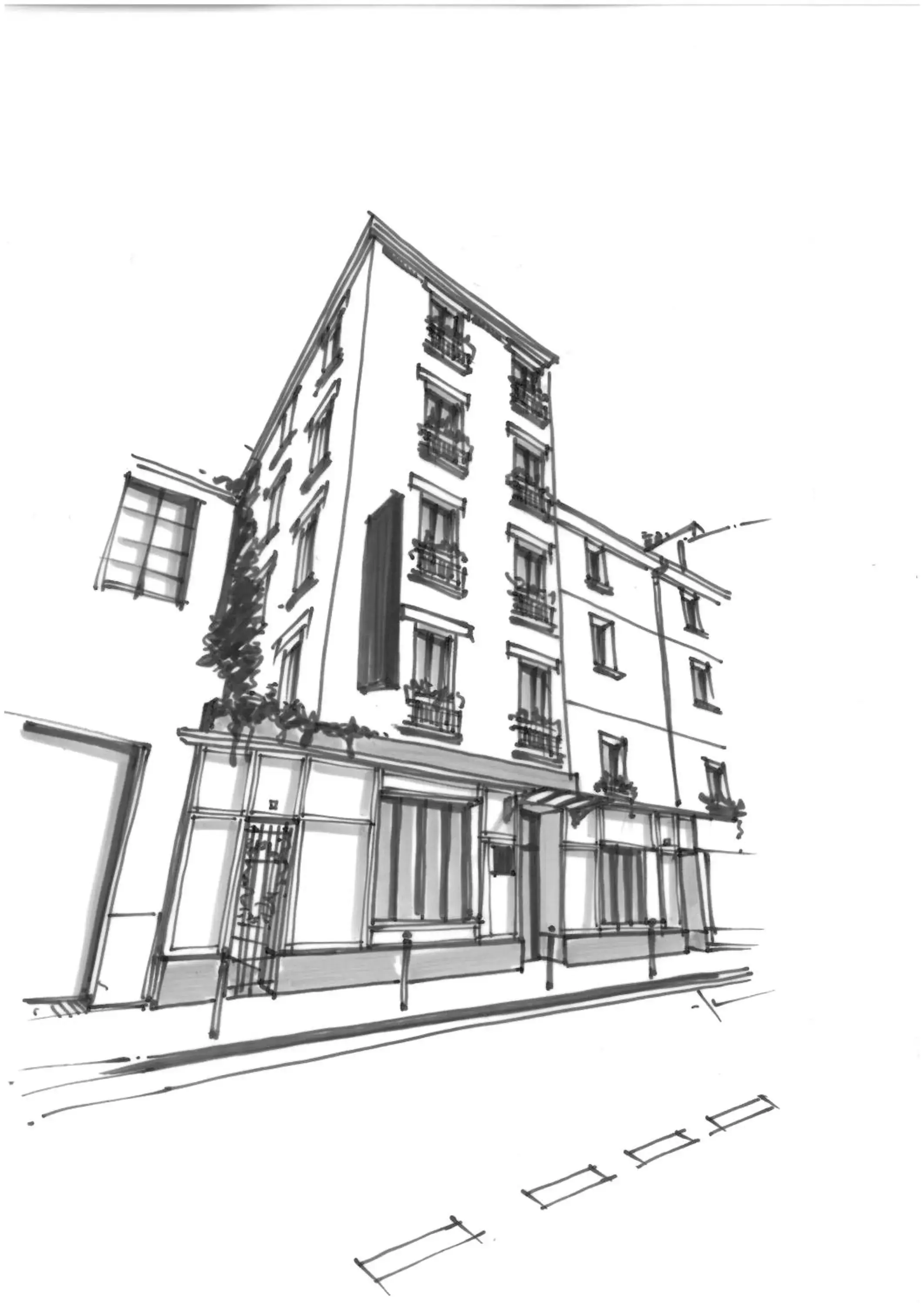 Facade/entrance in Esteem Tour Eiffel Facade/entrance in Esteem Tour Eiffel