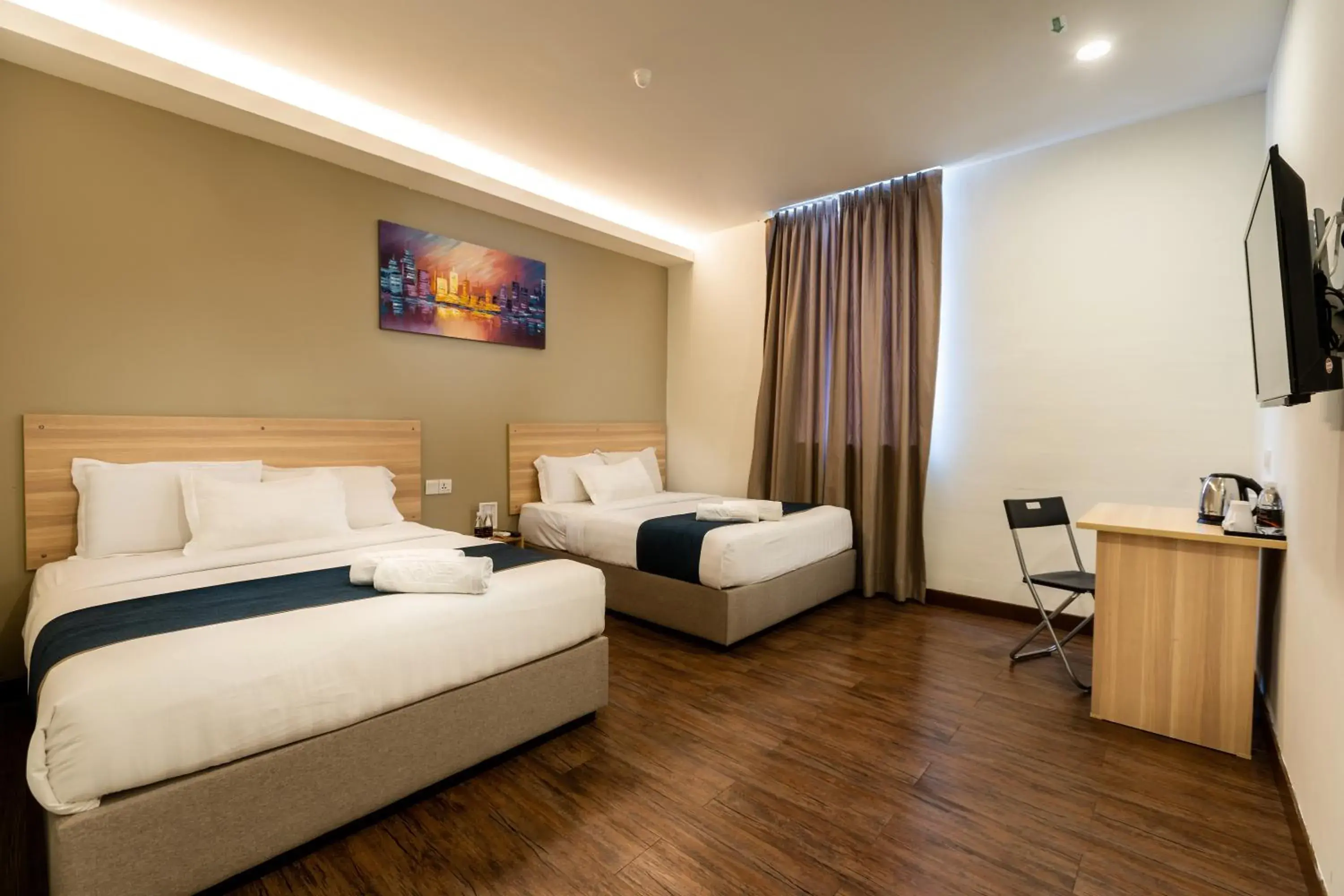Bed in Orange Hotel Kota Kemuning @ Shah Alam