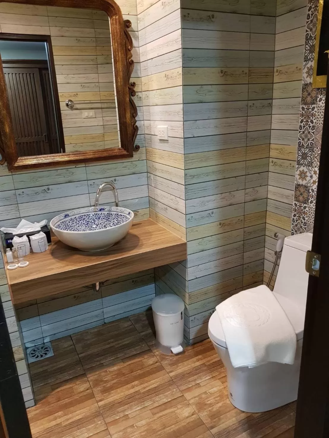 Toilet in White Boutique Hotel and Spa