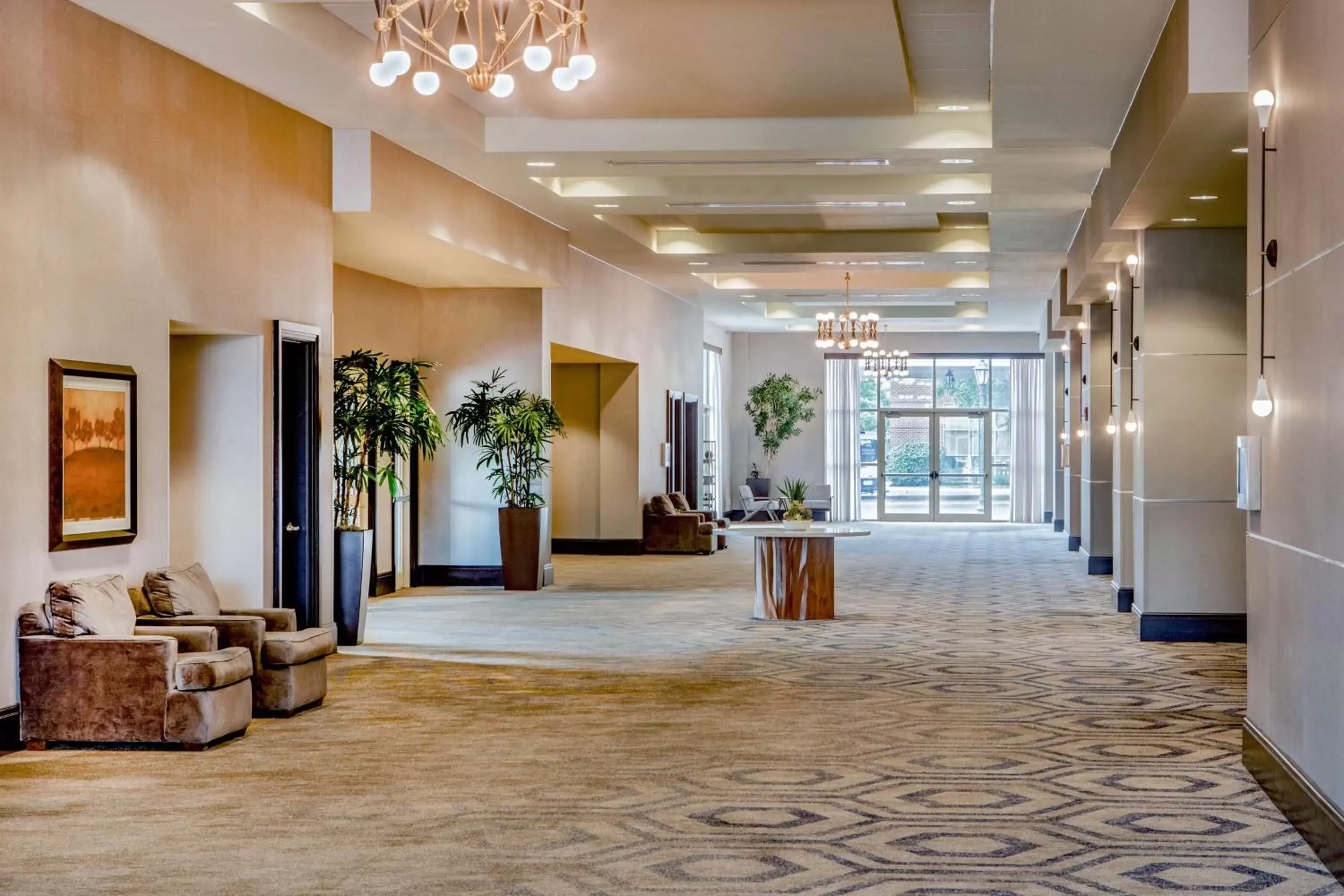 Meeting/conference room, Lobby/Reception in Hilton Columbus/Polaris