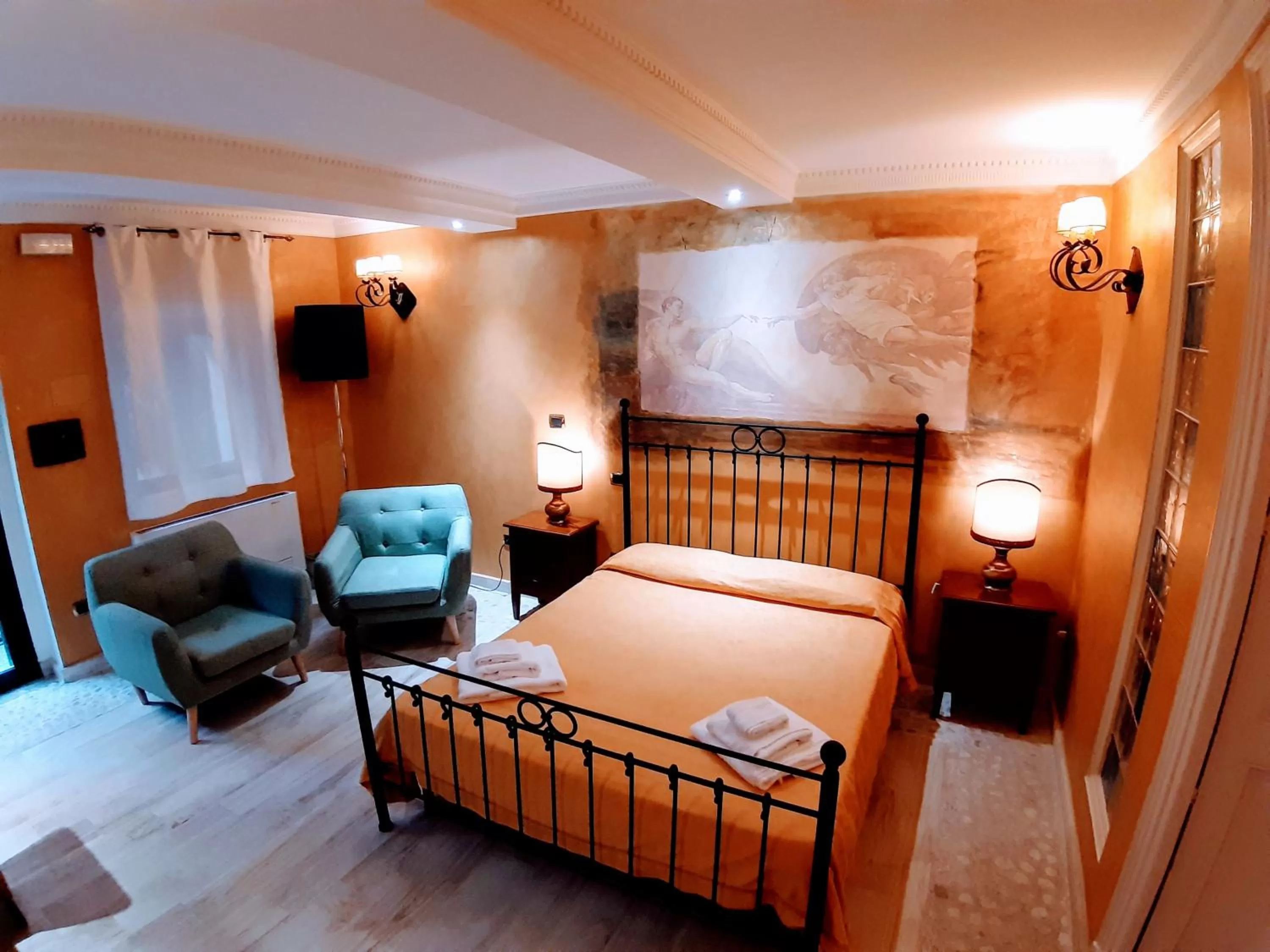 Bed in Hotel Villa Antica Tropea