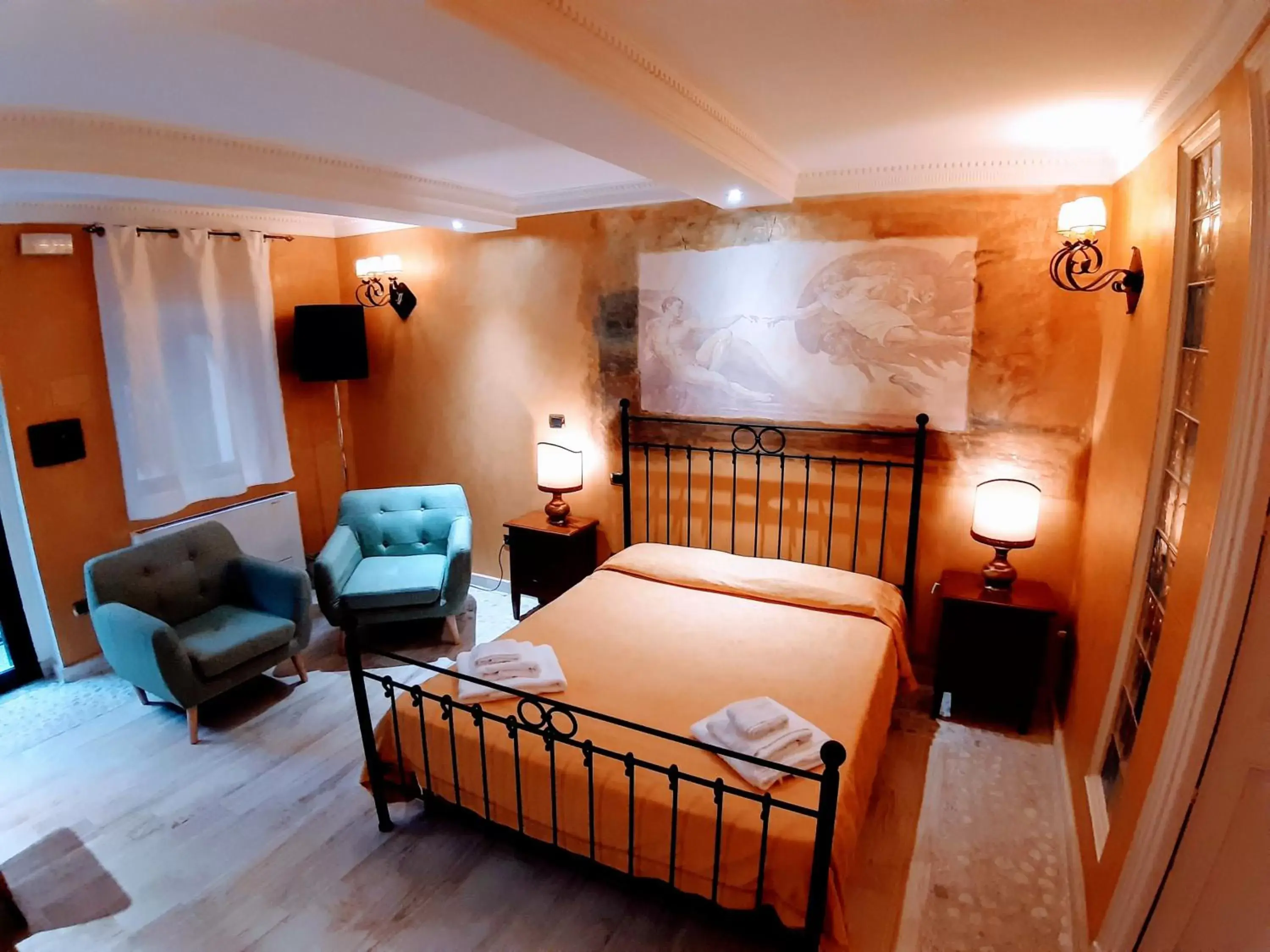 Bed in Hotel Villa Antica Tropea Bed in Hotel Villa Antica Tropea