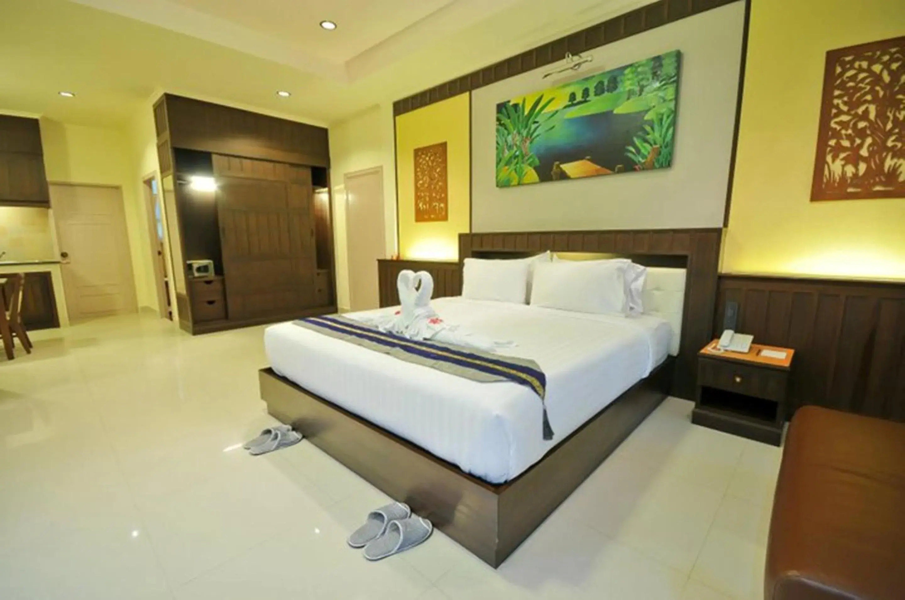 Photo of the whole room, Bed in Villa Wanida Garden Resort