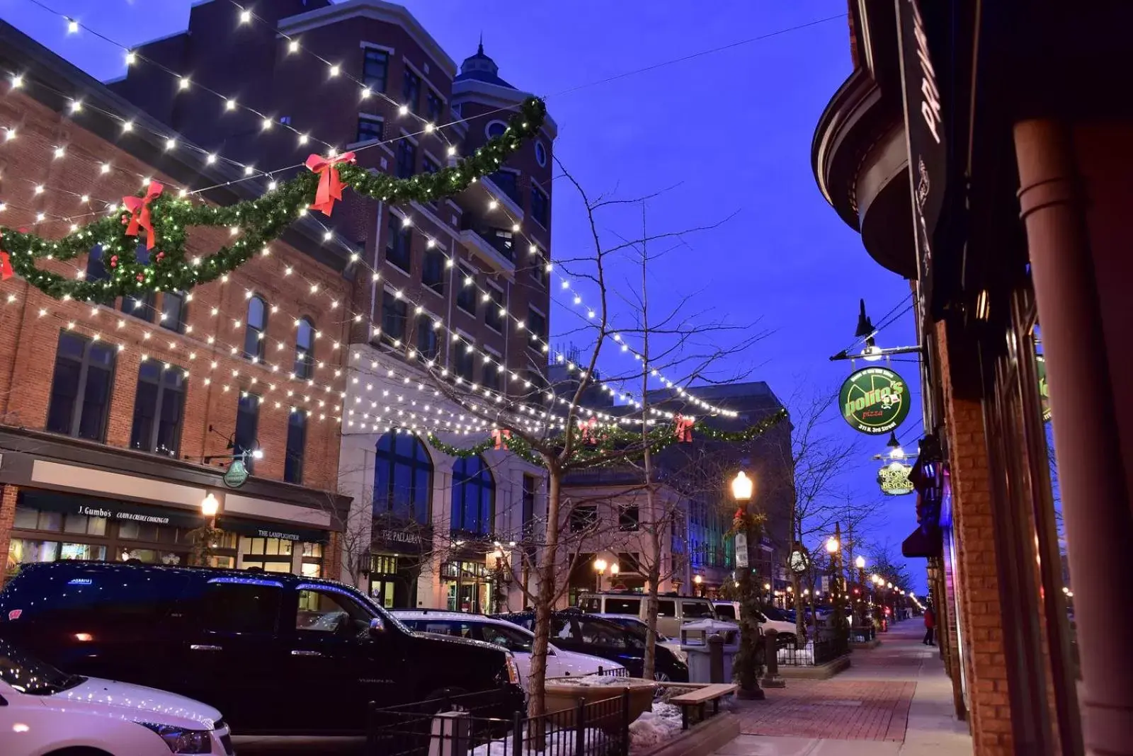 Property building, Winter in Jefferson Street Inn, a Member of Radisson Individuals