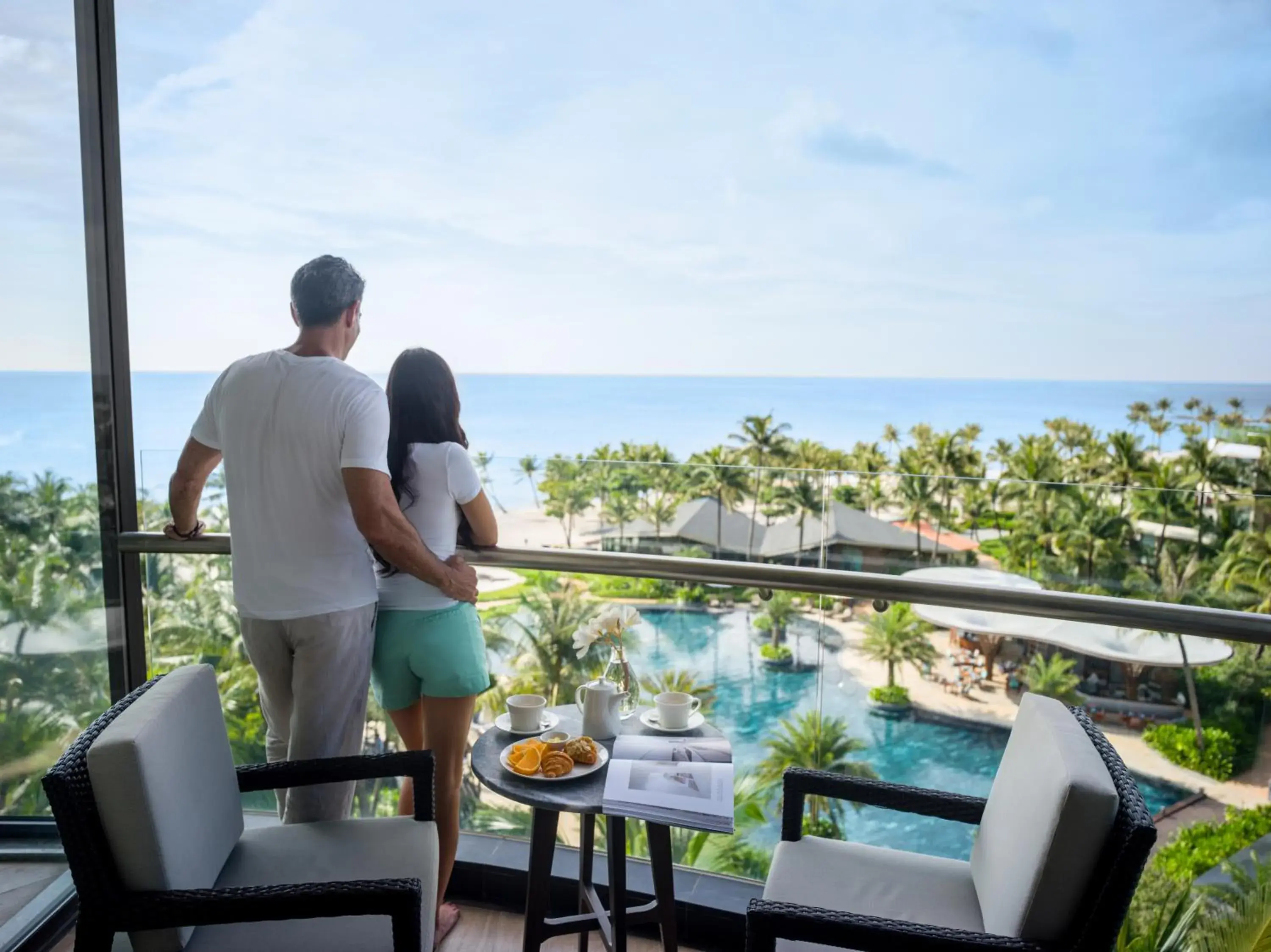 Balcony/Terrace in InterContinental Phu Quoc Long Beach Resort, an IHG Hotel